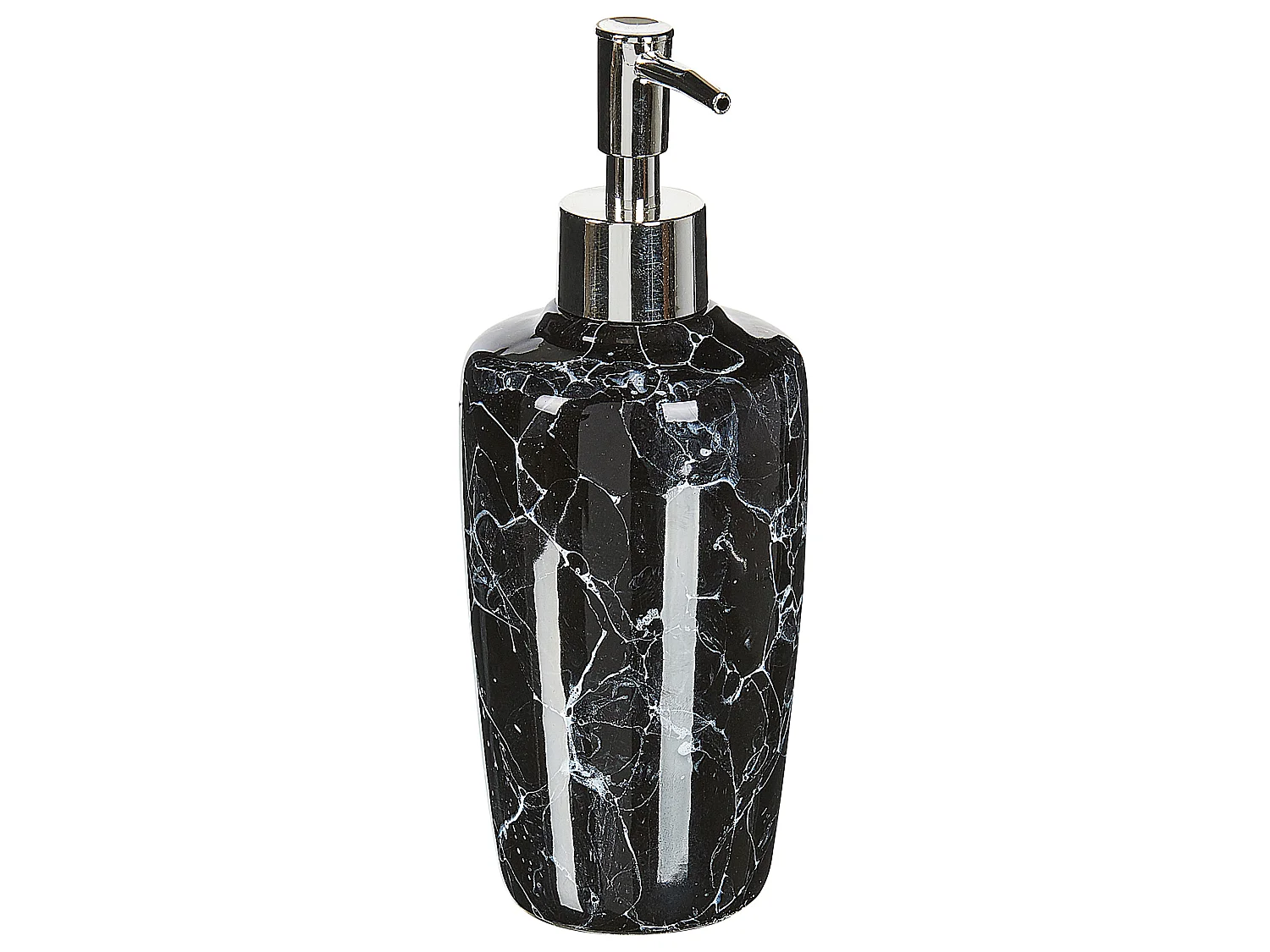 Conjunto de 6 accesorios de baño PALMILLA Cerámica Negro