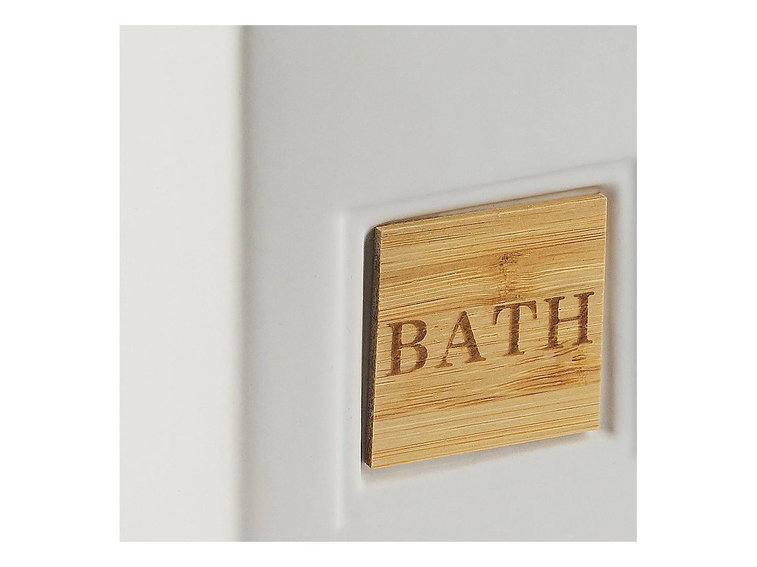 Conjunto de 4 acessórios para a casa de banho KOUROU Cerâmica Creme