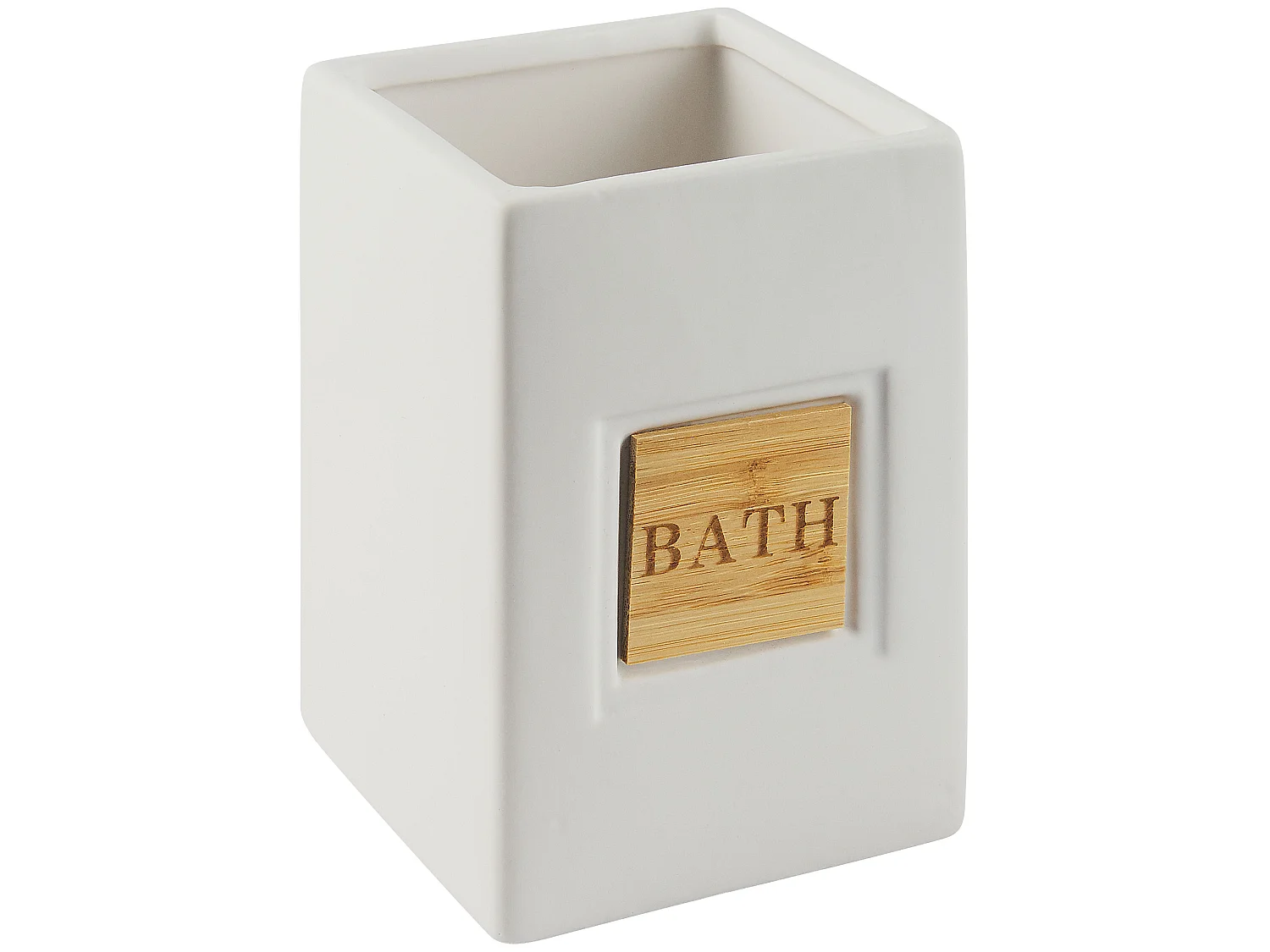 Set da 4 accessori per il bagno KOUROU Ceramica Beige
