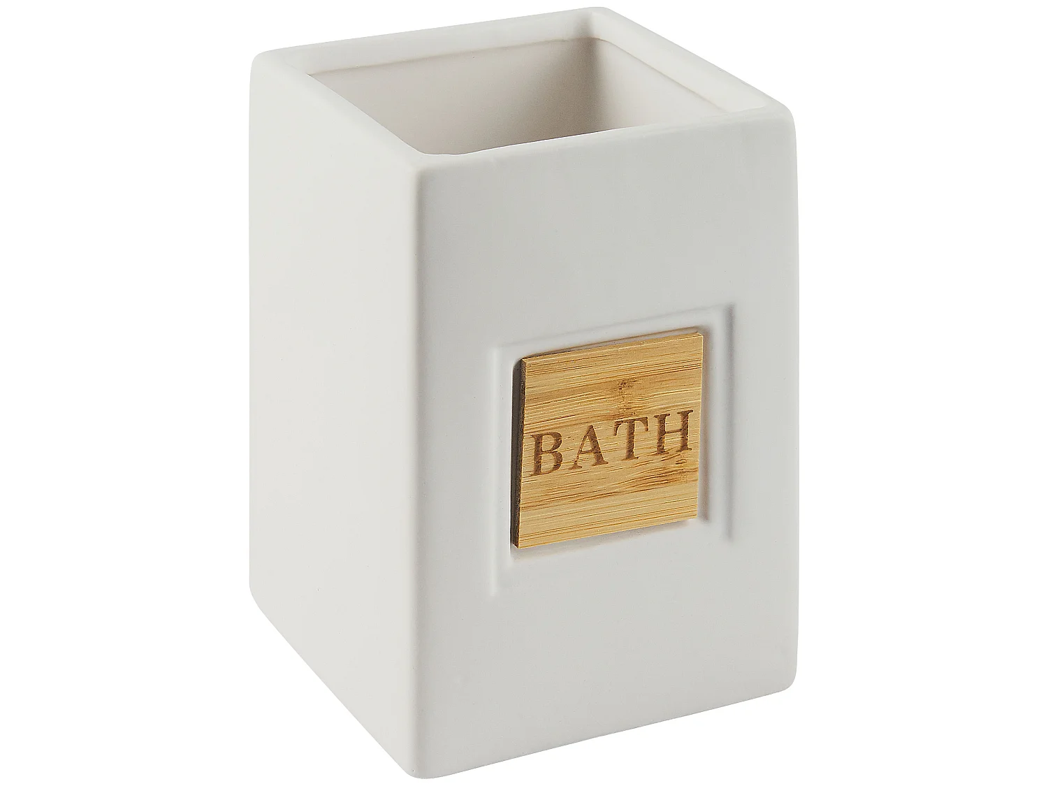 Set da 4 accessori per il bagno KOUROU Ceramica Beige
