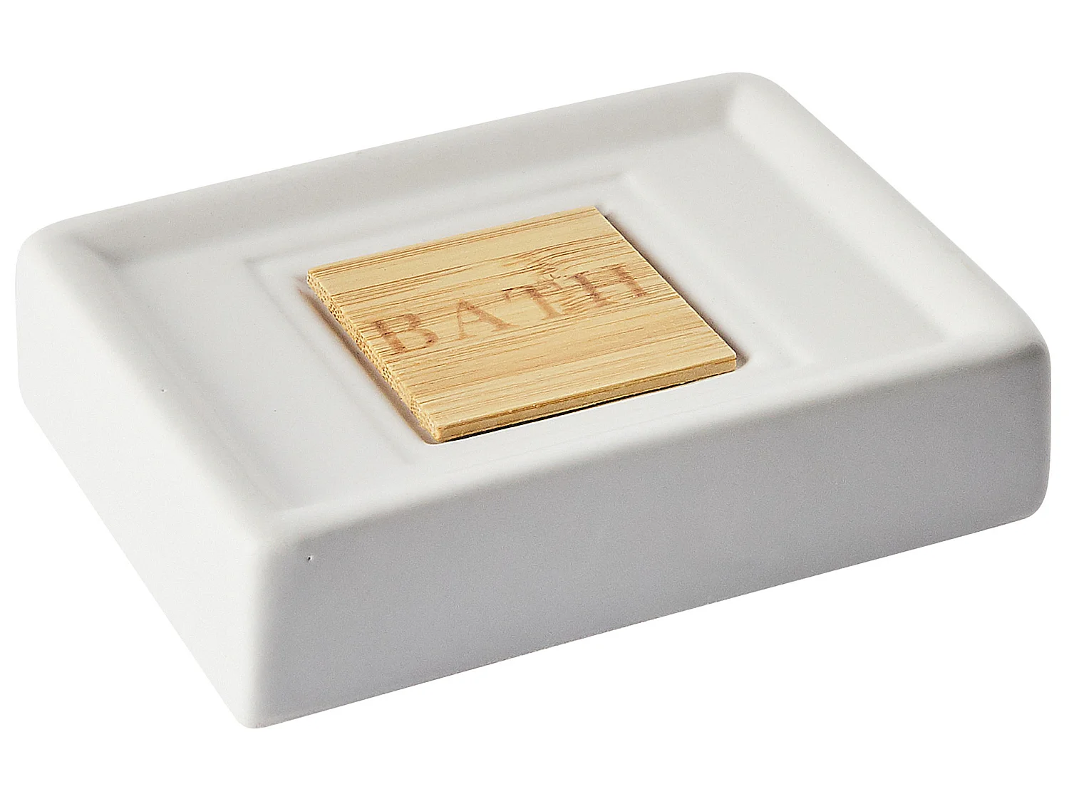 Set da 4 accessori per il bagno KOUROU Ceramica Beige