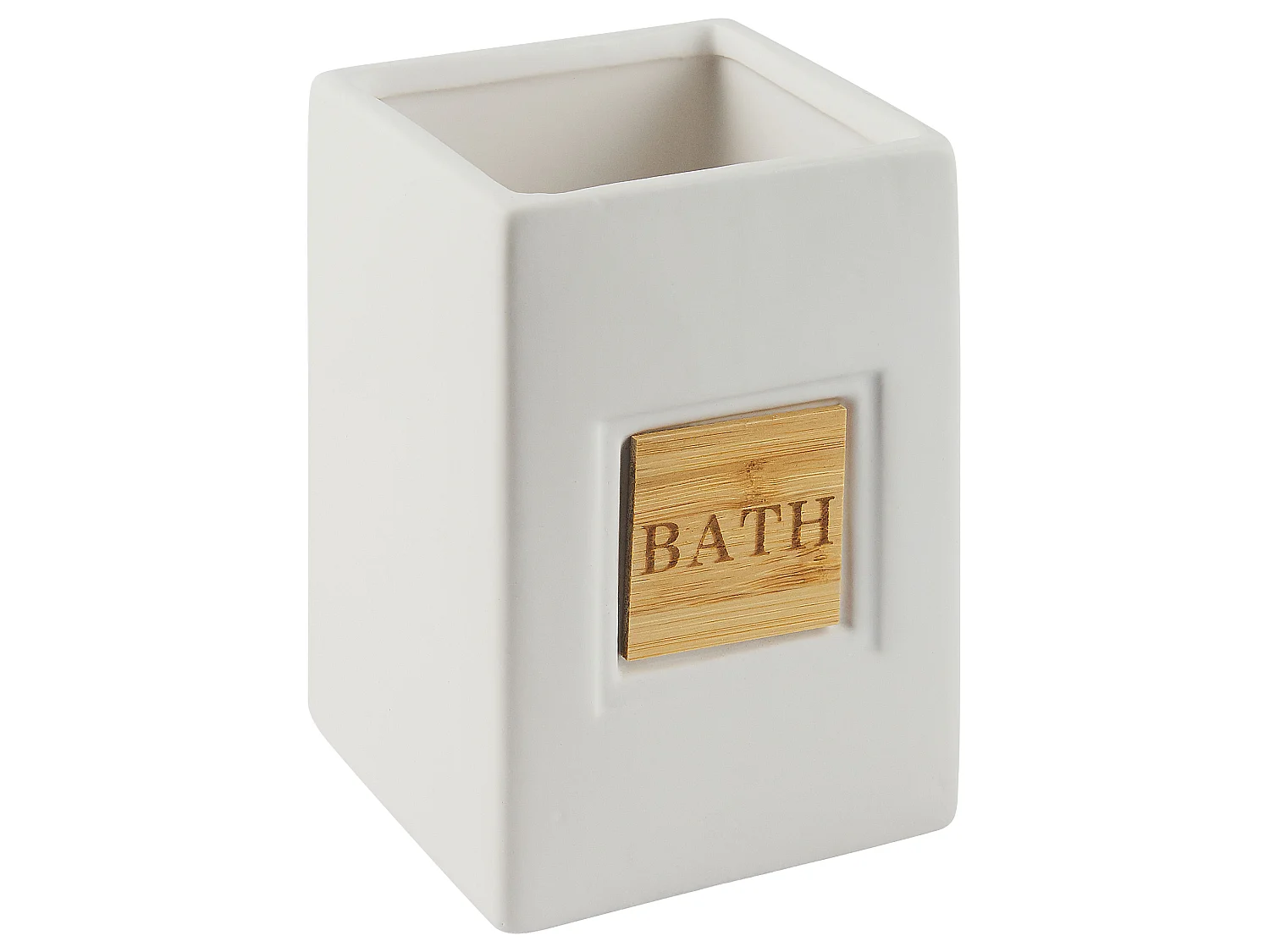 Badaccessoires Set 4-teilig KOUROU Keramik Beige