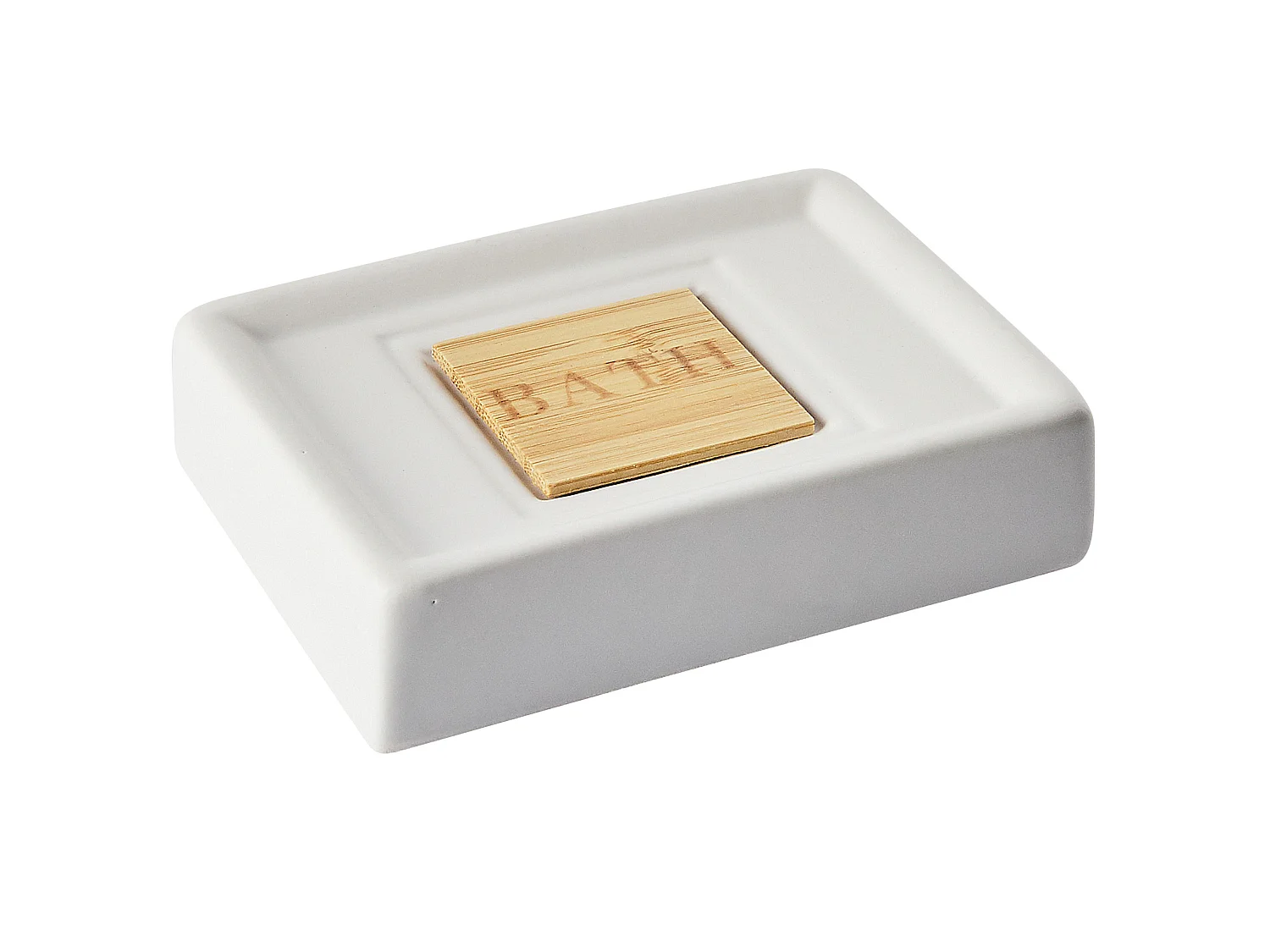 Badaccessoires Set 4-teilig KOUROU Keramik Beige