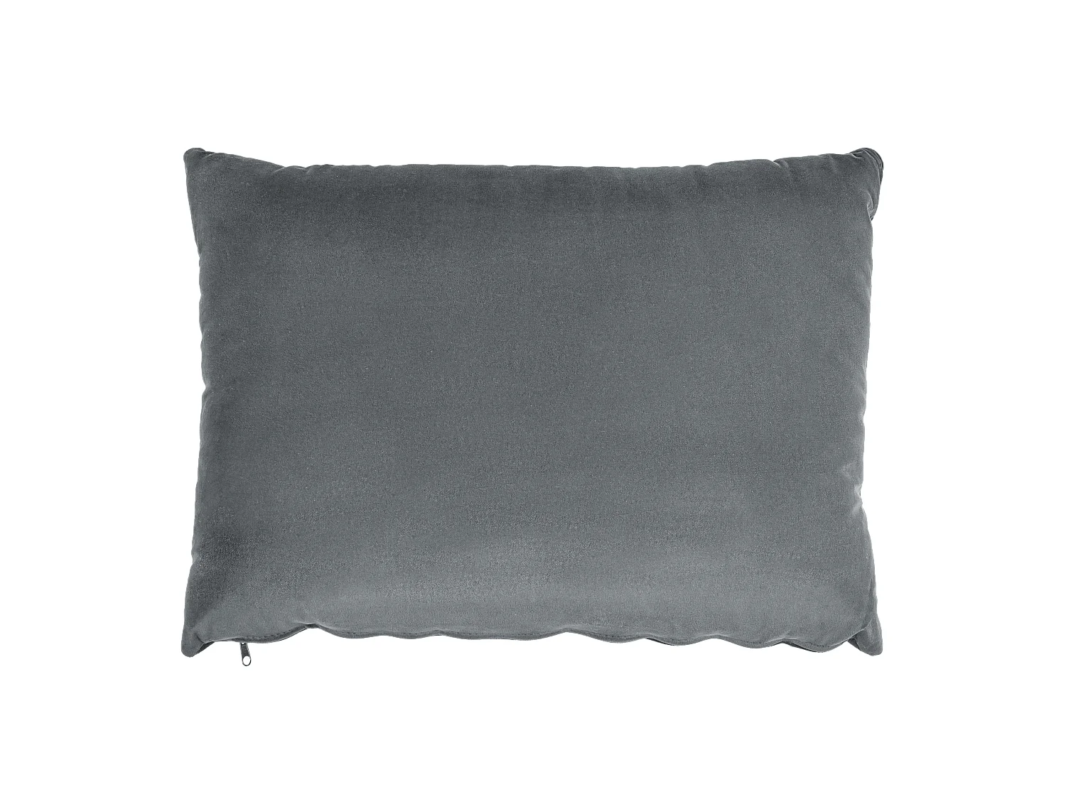 Chaise longue GUERET Veludo Cinzento