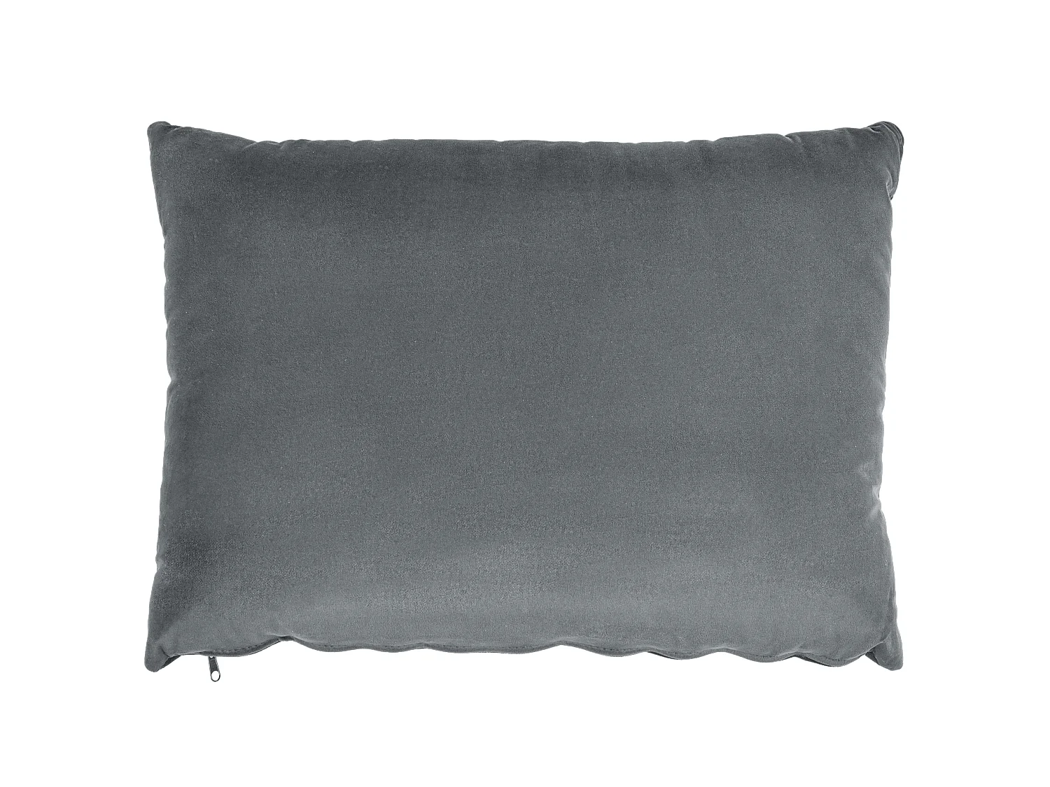 Chaise longue GUERET Veludo Cinzento