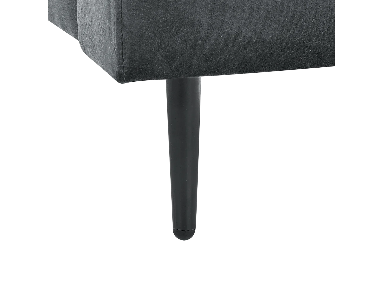 Szezlong GUERET Welur Szary