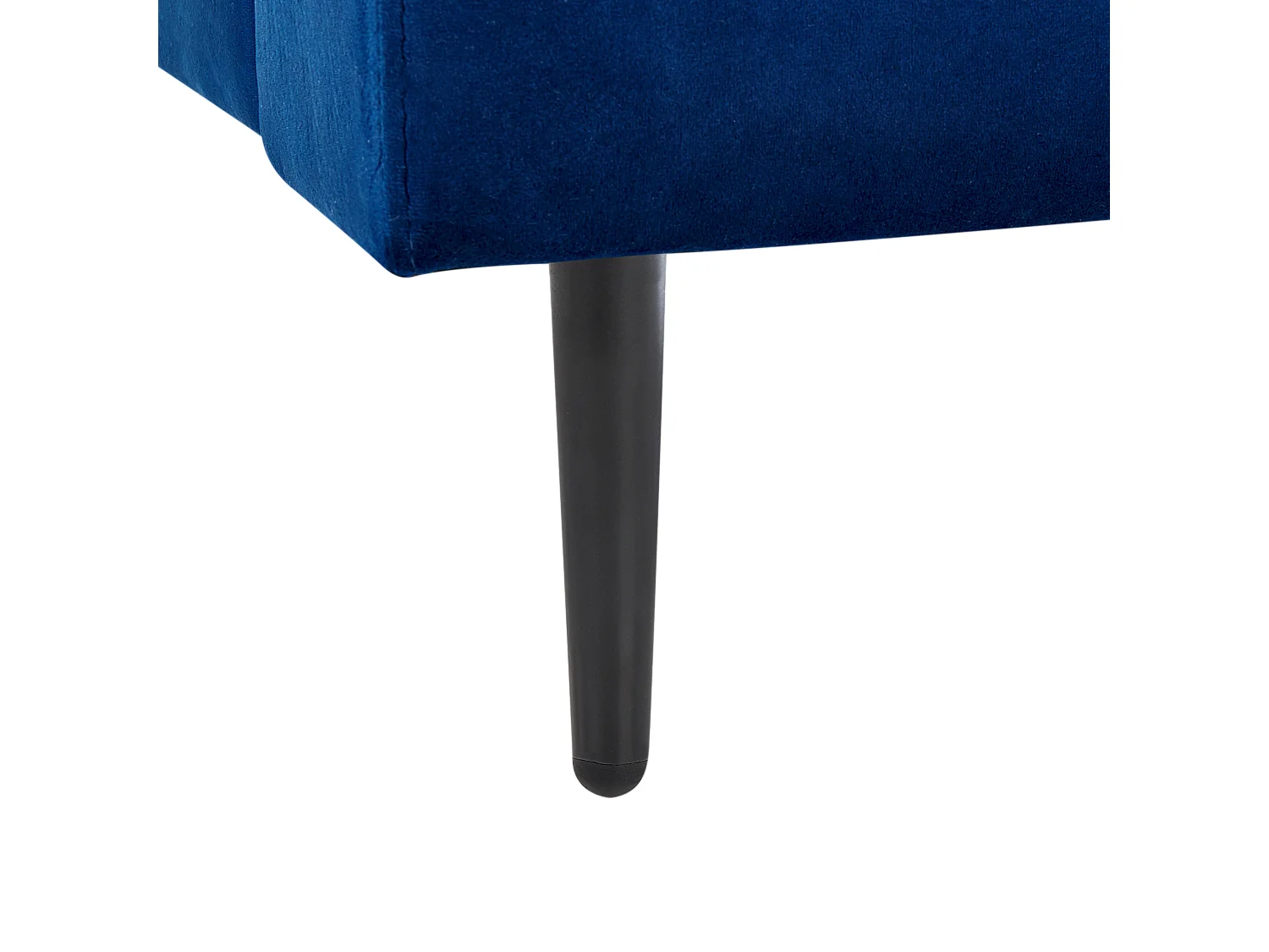 Chaise longue GUERET Velours Bleu marine