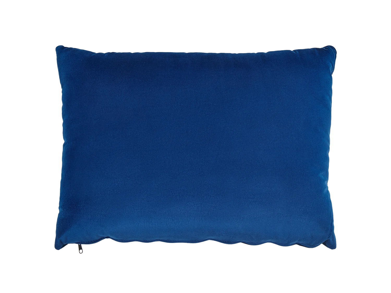 Chaise longue GUERET Fluweel Marineblauw