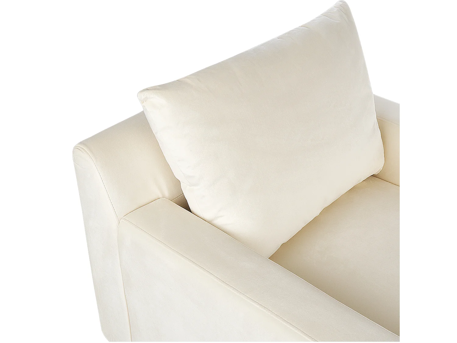 Chaise longue GUERET Velours Beige