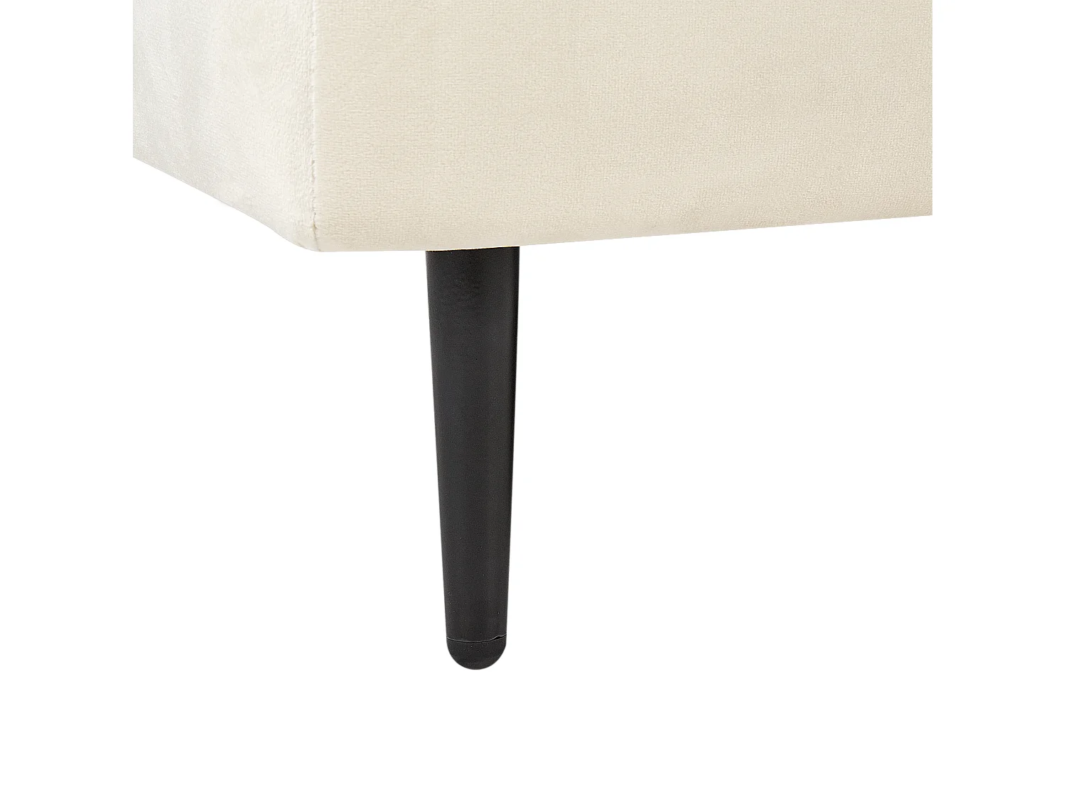 Chaise longue GUERET Velours Beige