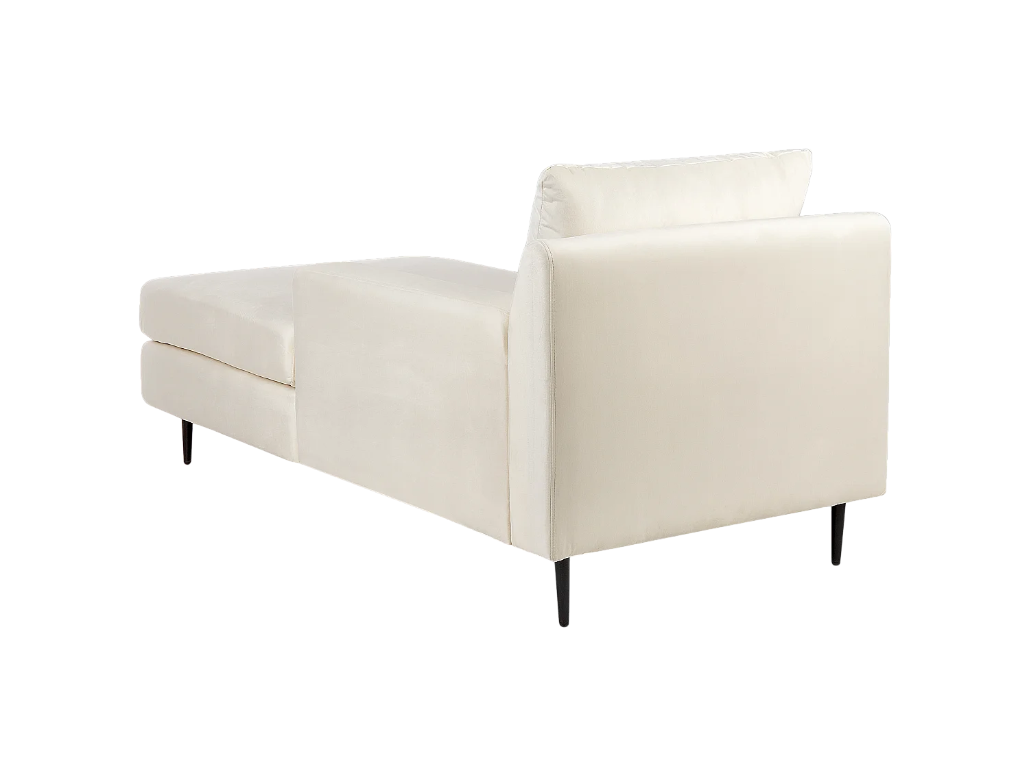 Chaise longue GUERET Velours Beige