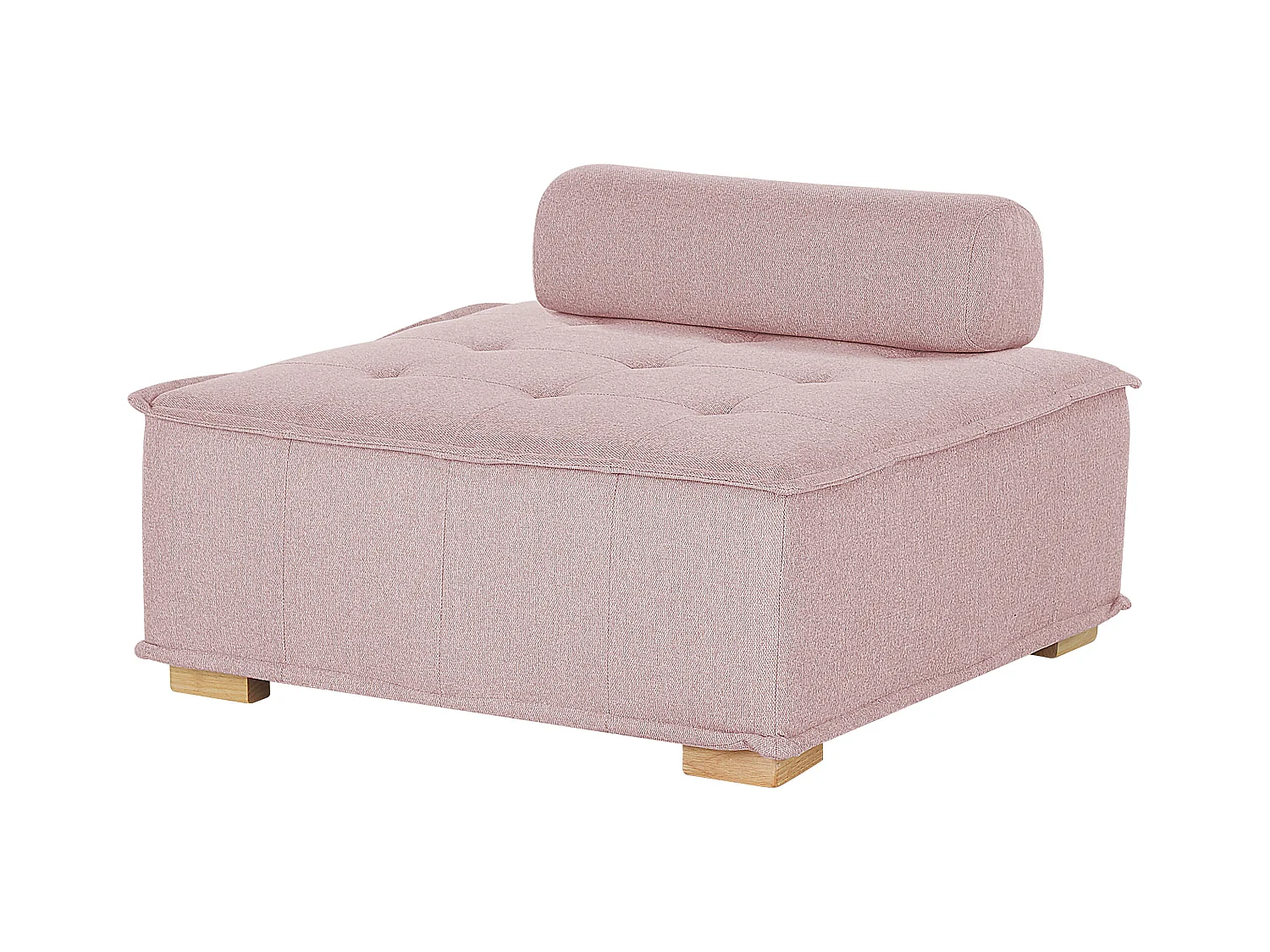 Modułowy komplet wypoczynkowy TIBRO Różowy dla 4 osób