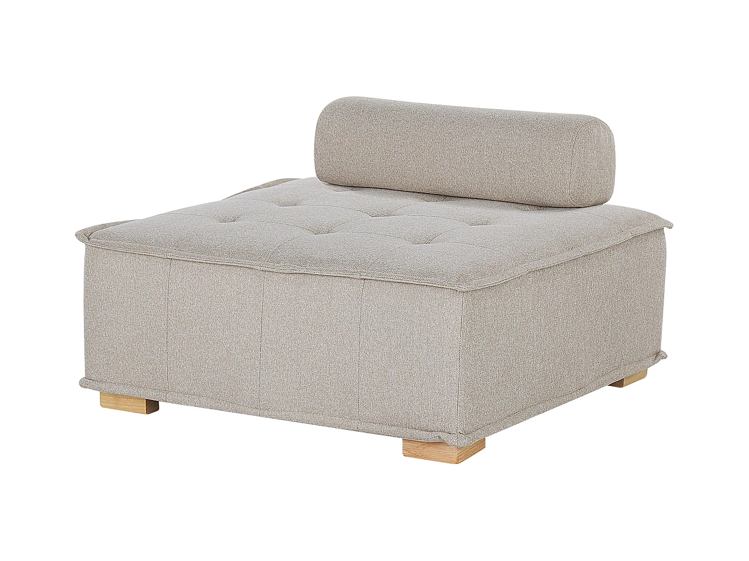 Modulaire bankenset TIBRO Stof Lichtbeige 4-zitter