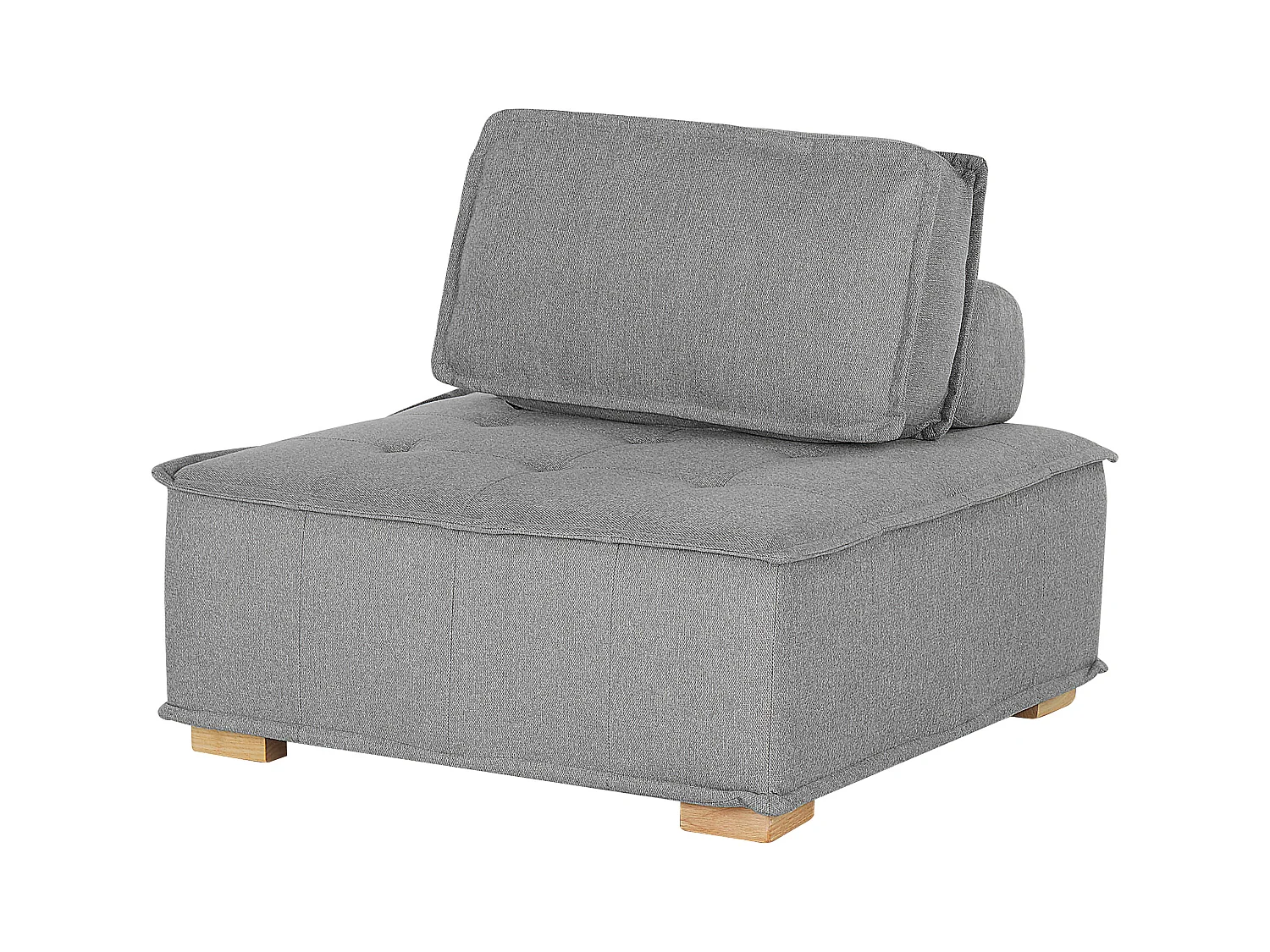 Modulaire bankenset TIBRO Stof Grijs 4-zitter