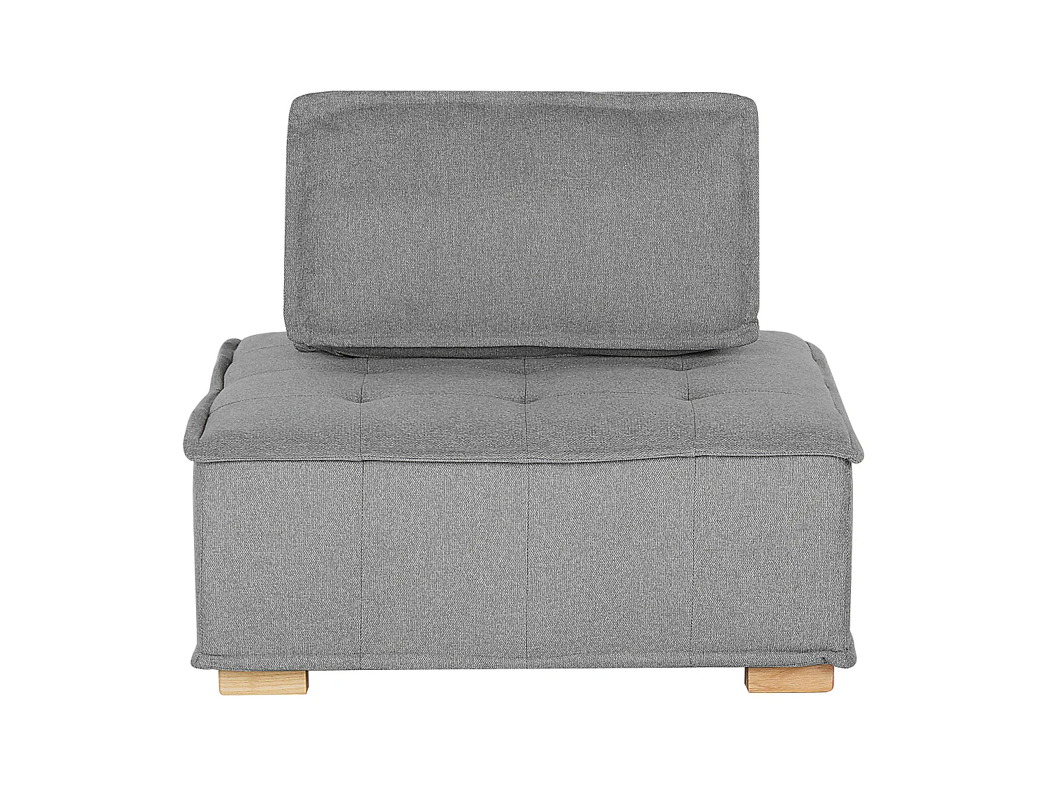 Modulaire bankenset TIBRO Stof Grijs 4-zitter