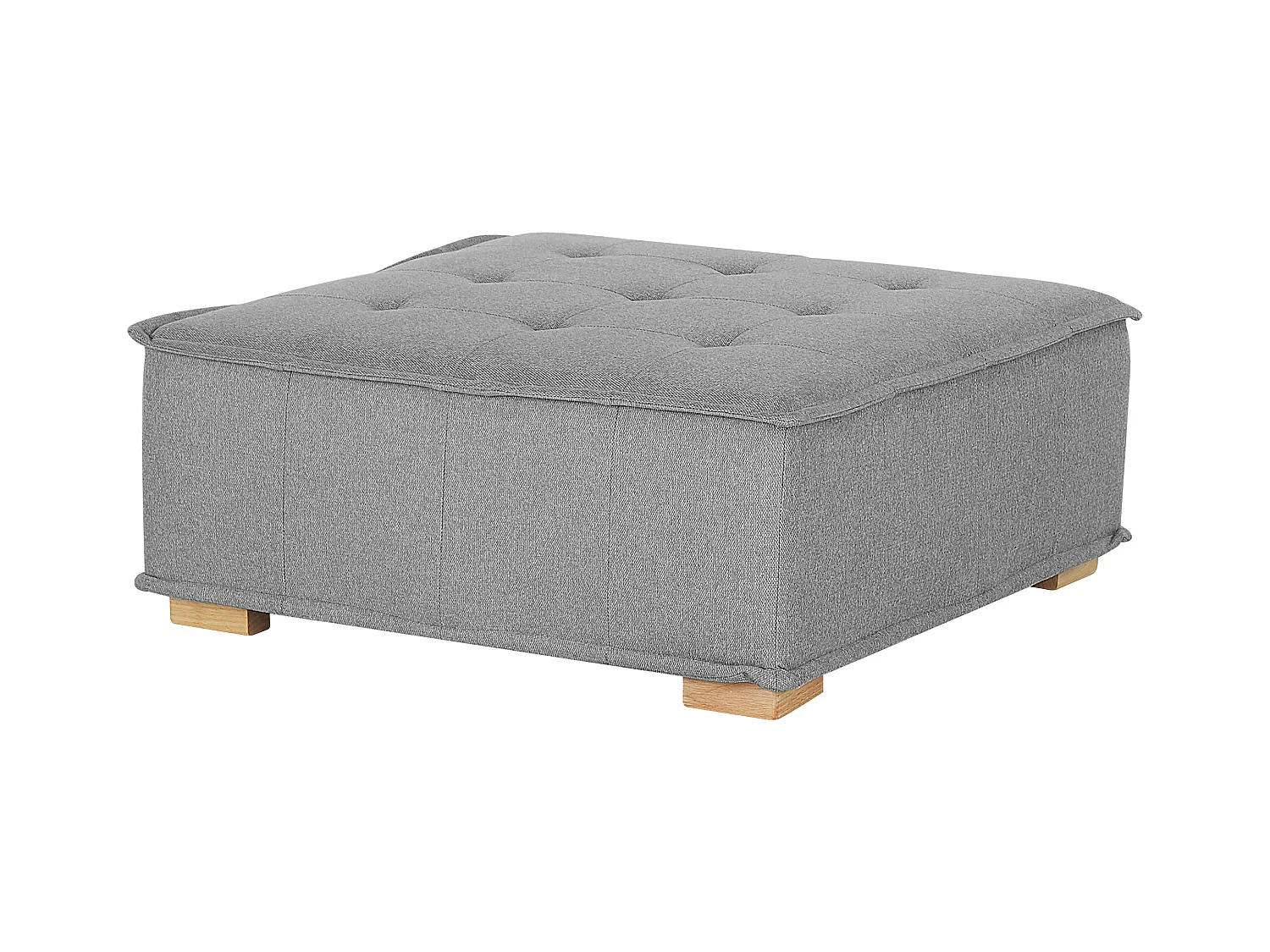 Modulaire bankenset TIBRO Stof Grijs 4-zitter