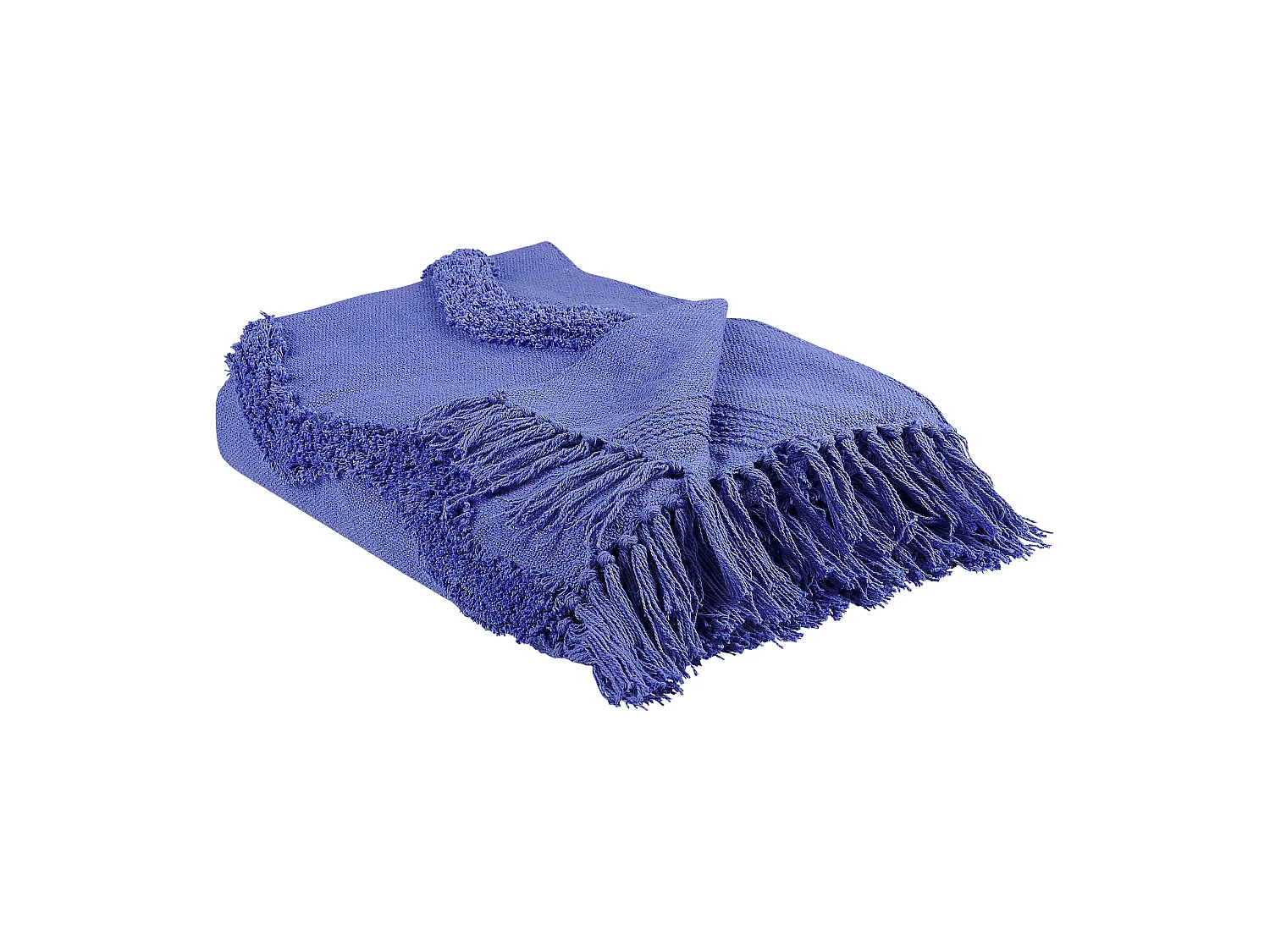 Couverture KHARI Coton 125 x 150 cm Violet