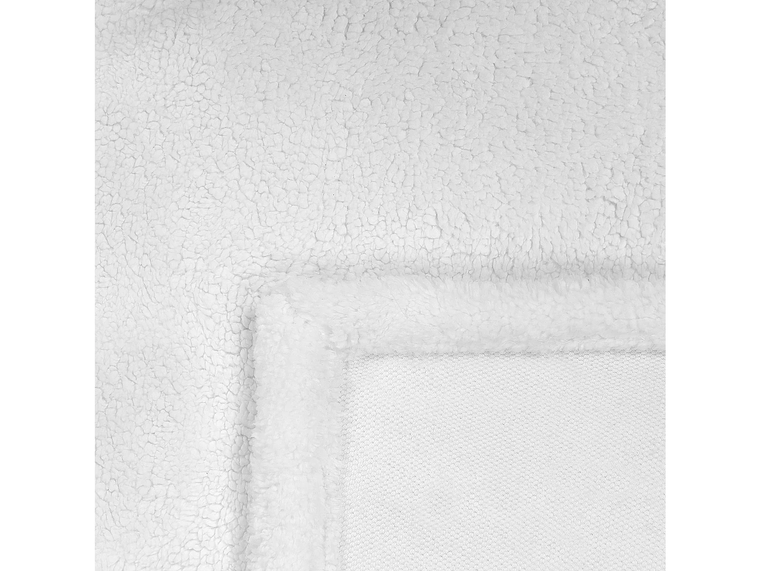 Kuscheldecke MIRGE 125 x 150 cm Weiss