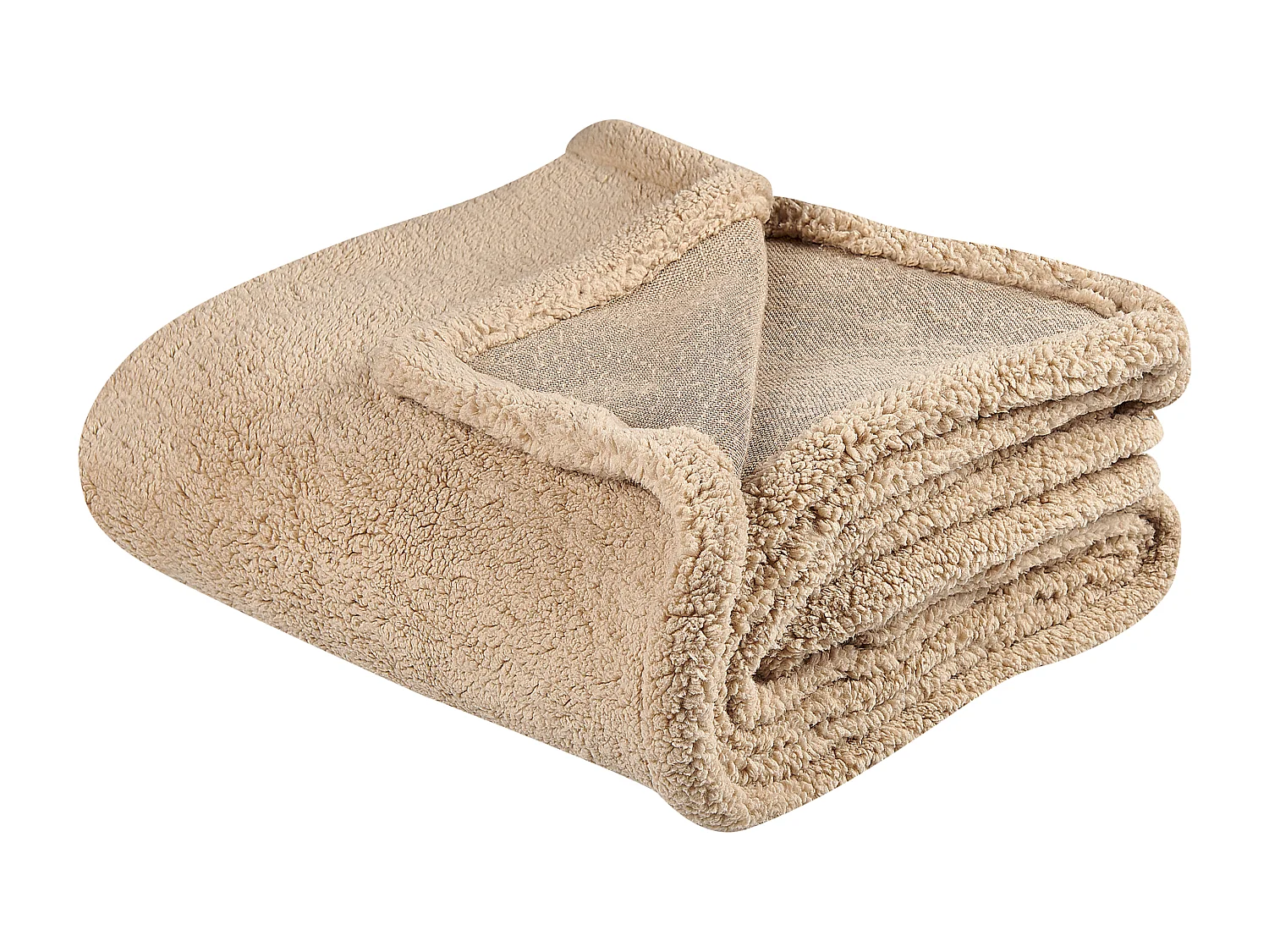 Coperta MIRGE 125 x 150 cm Beige sabbia