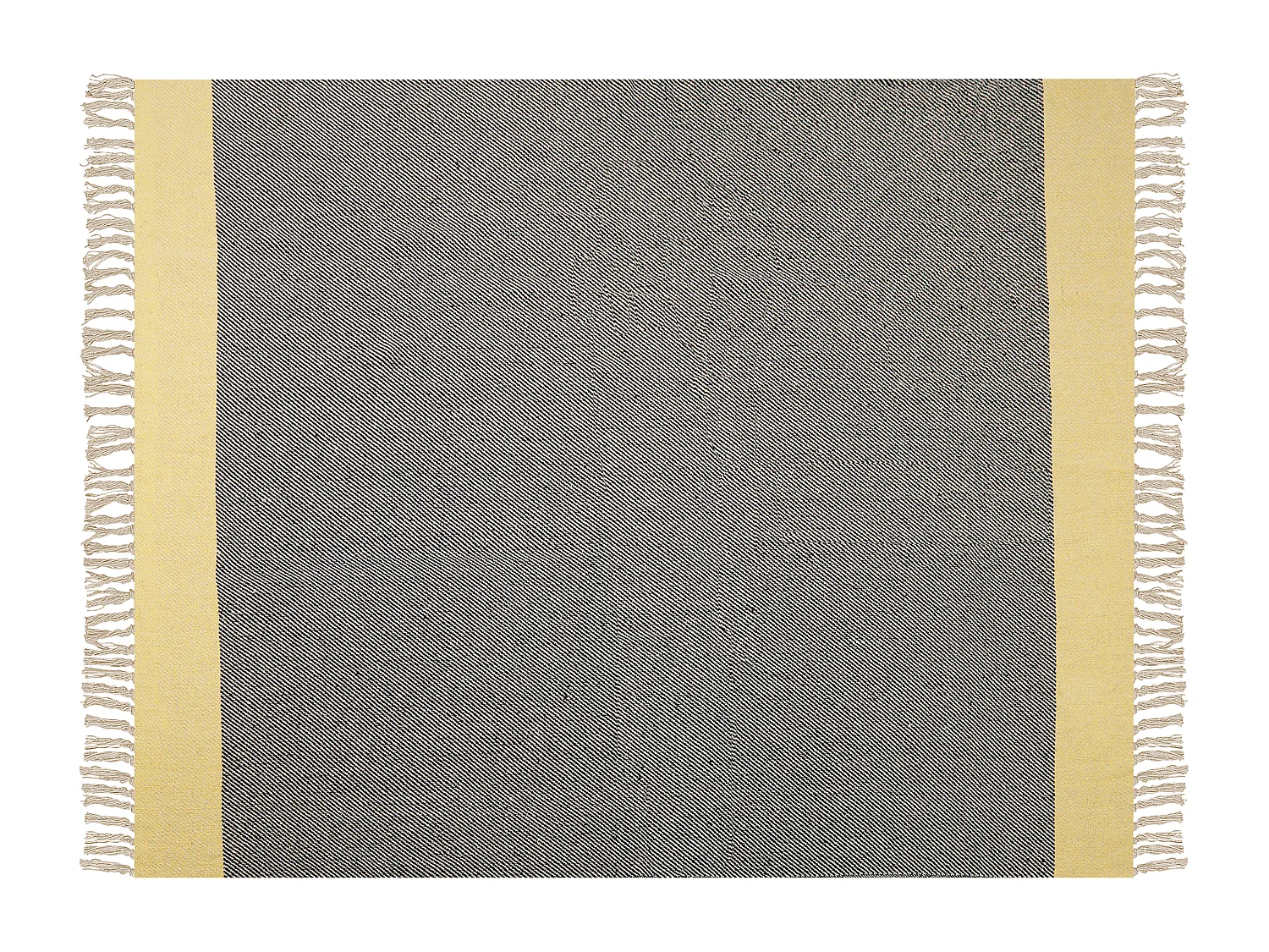 Koc LAPU Bawełna 125 x 150 cm Musztardowy