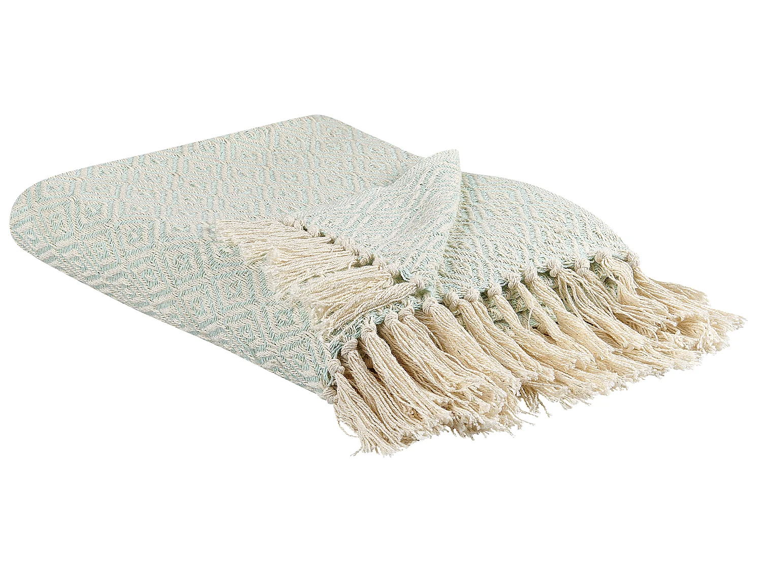 Coperta MITYAL Cotone 125 x 150 cm Verde menta