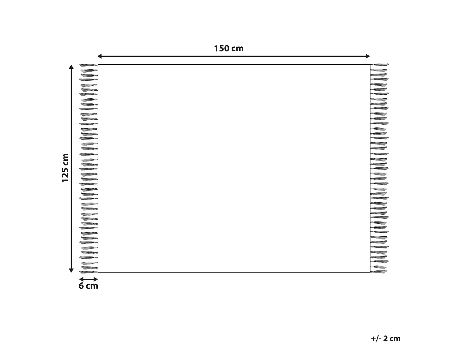 Coperta MITYAL Cotone 125 x 150 cm Verde menta