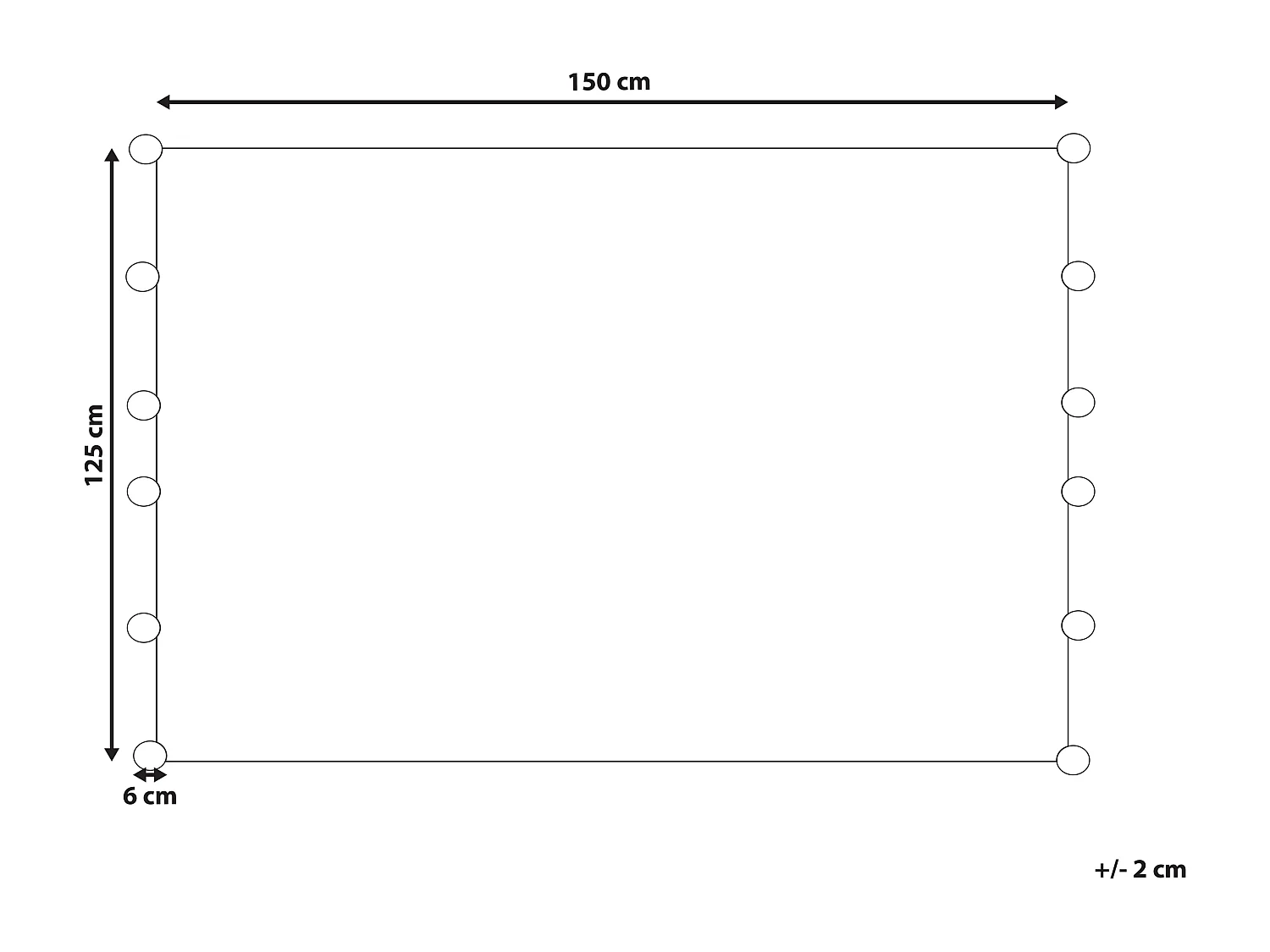 Decke Baumwolle grau 125 x 150 cm mit Bommeln Wohndecke Überwurf Modern Yasam