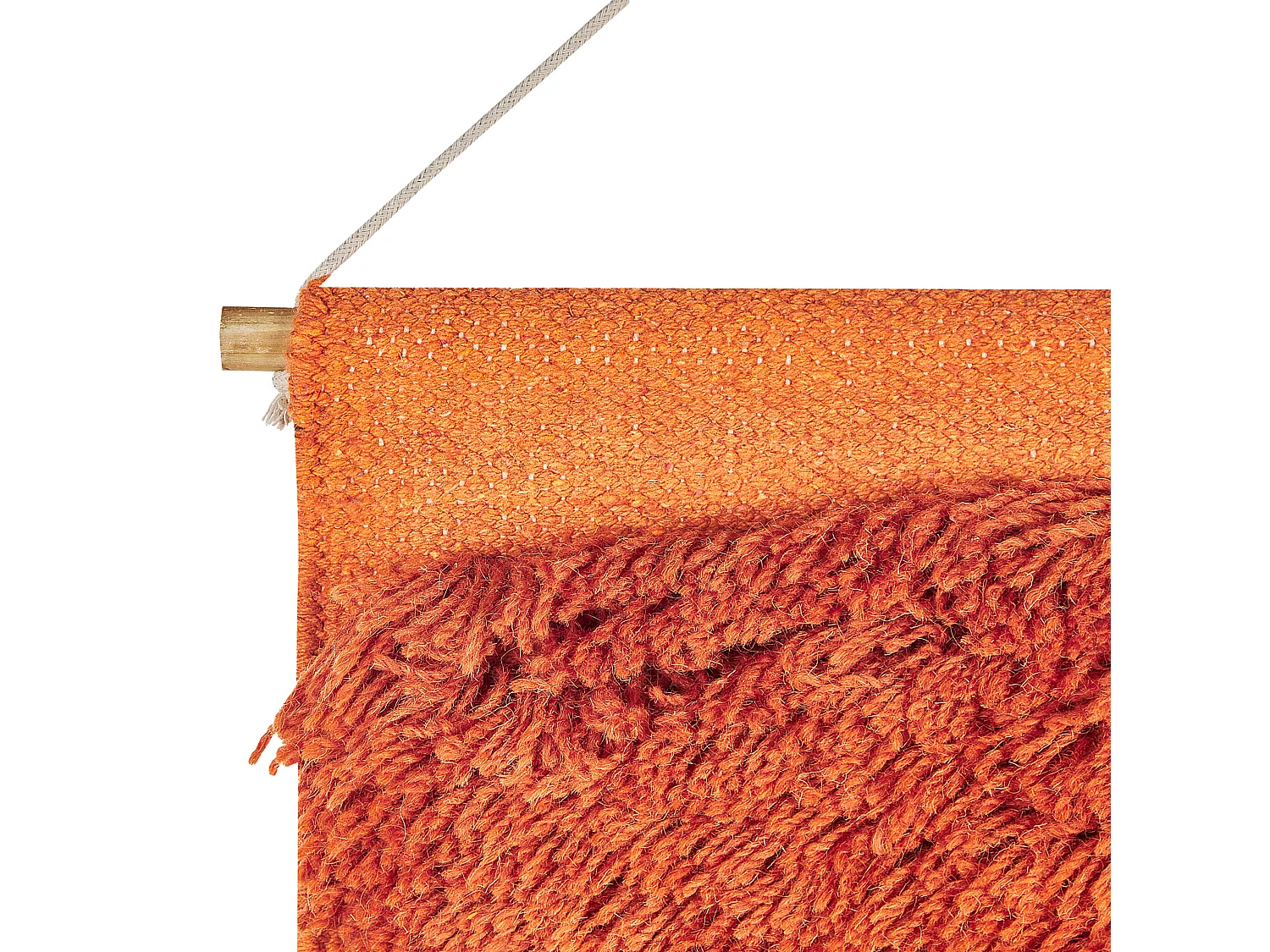 Stoffen wanddecoratie KAMALIA Katoen 112 cm Oranje