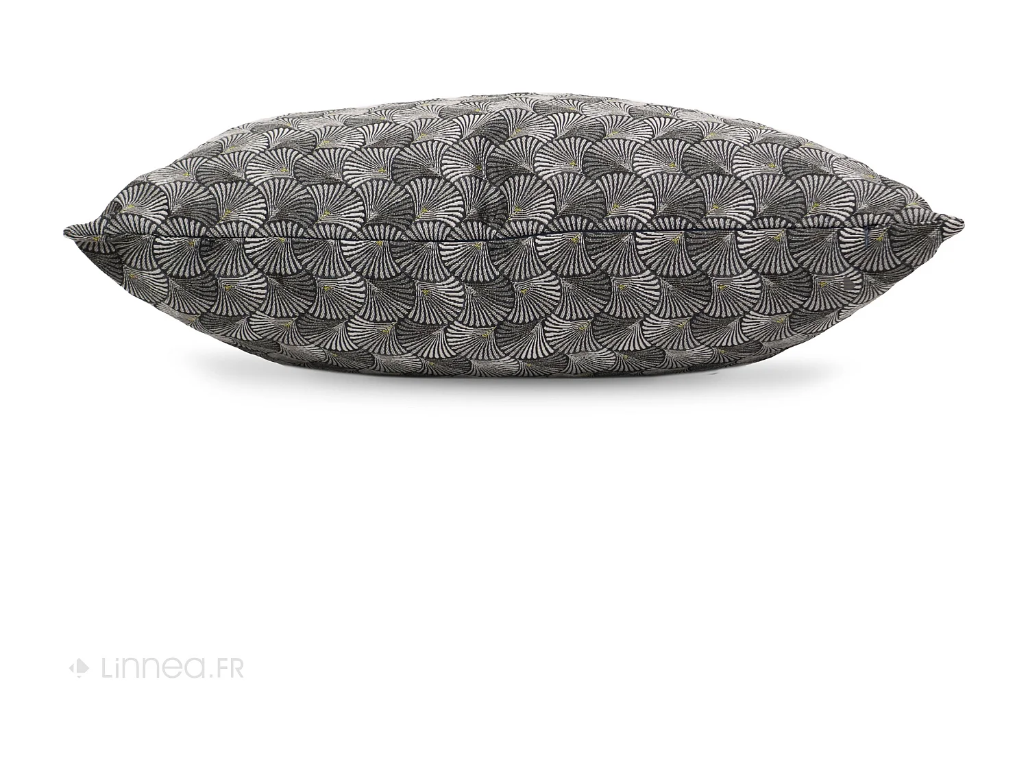 Housse de coussin 60x60 cm SHELL gris Argent