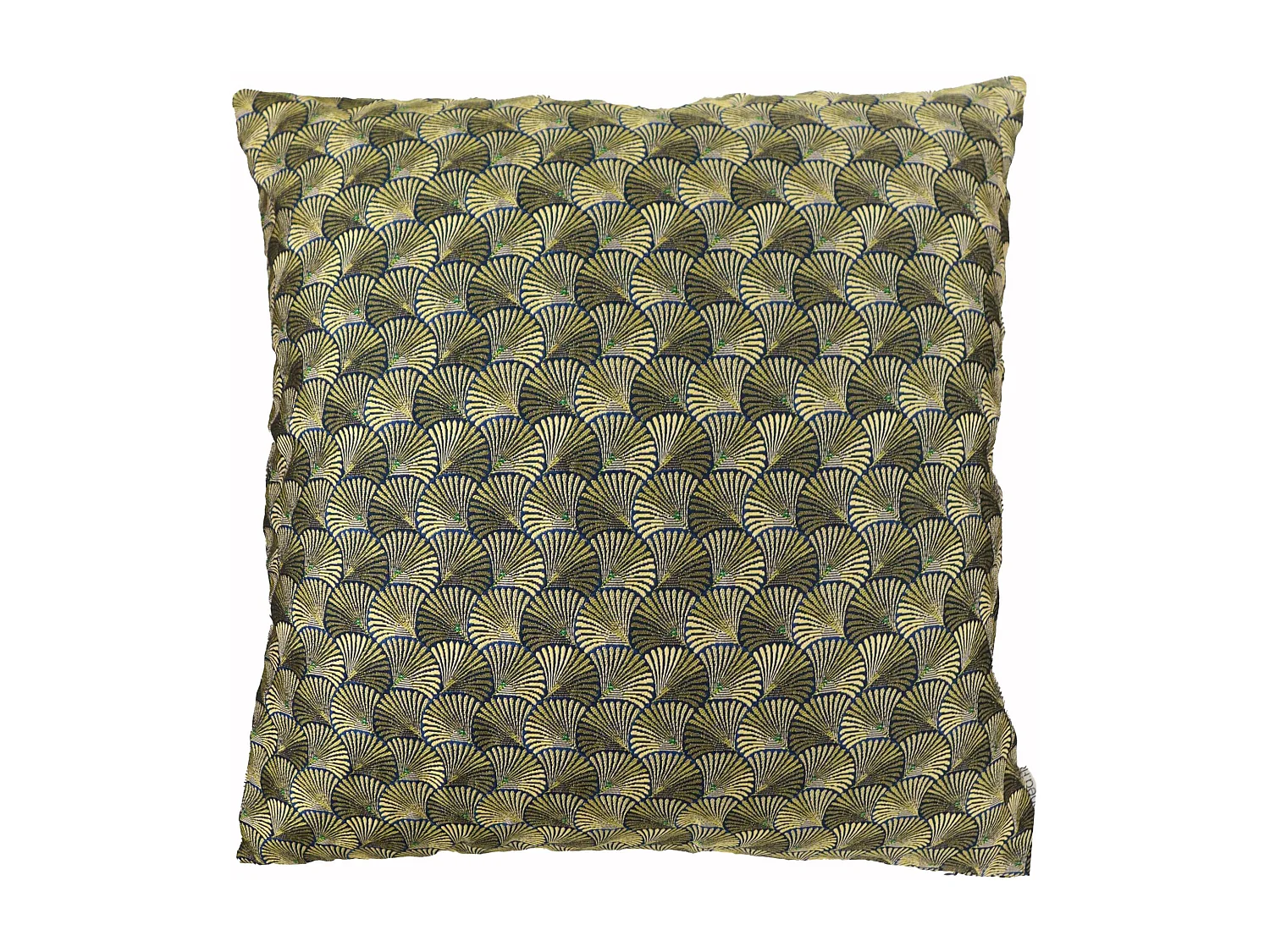 Housse de coussin 60x60 cm SHELL bleu Marine