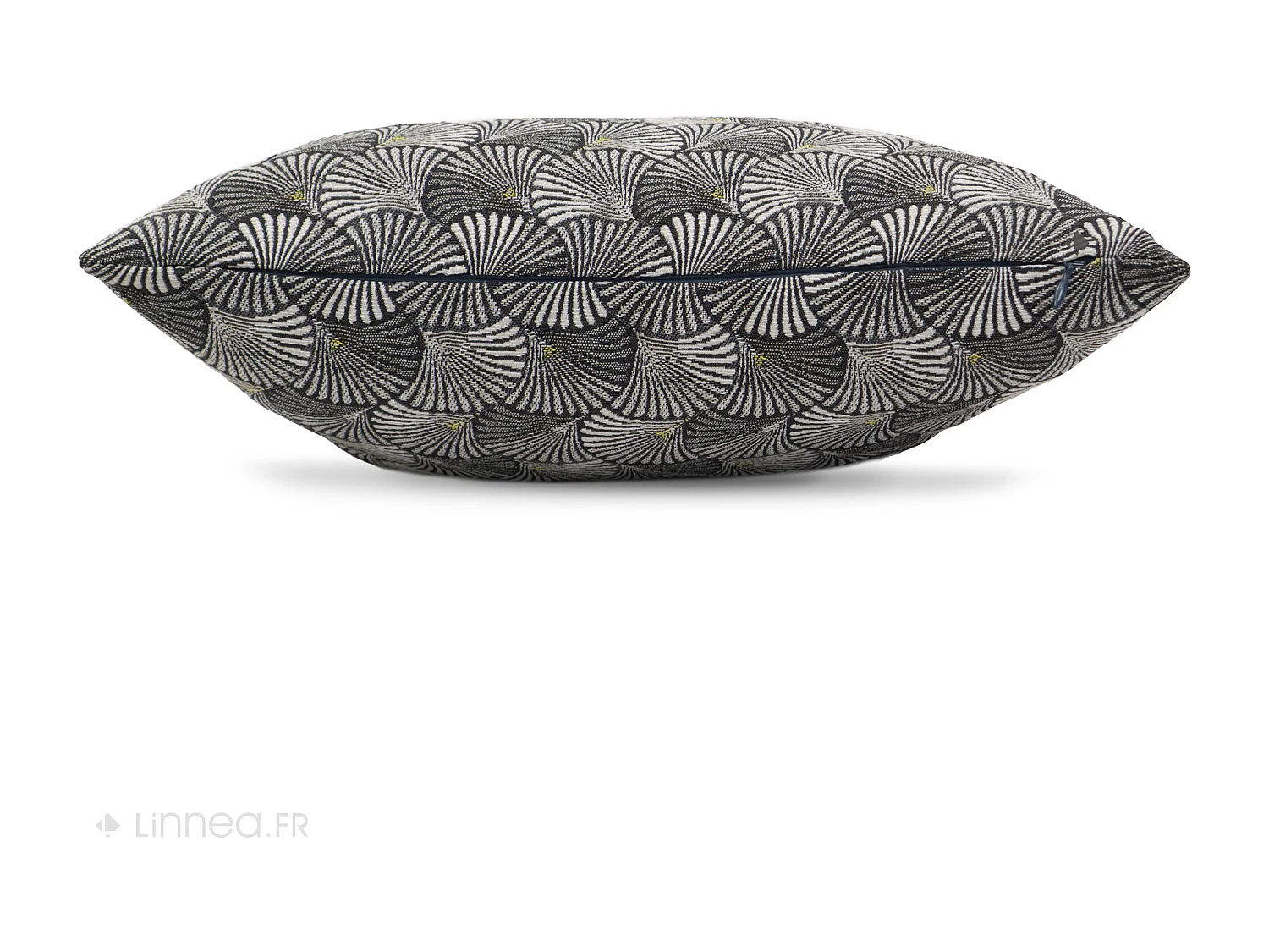 Housse de coussin 40x40 cm SHELL gris Argent