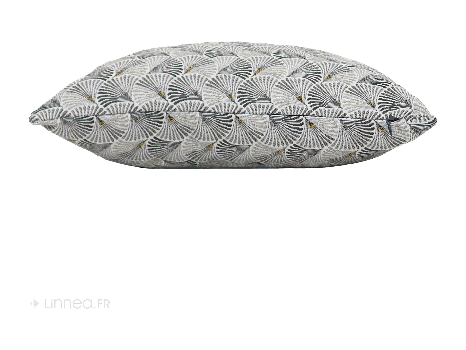 Housse de coussin 45x45 cm SHELL gris Perle