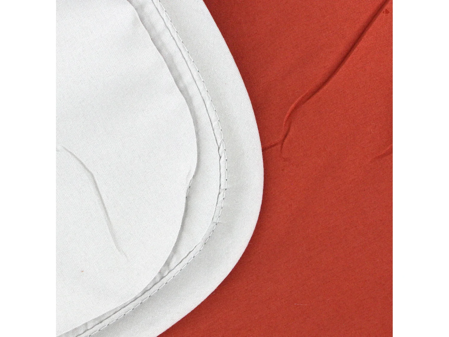 Couette été 240x220 cm COCOON BICOLORE Gingembre/Galet garnissage fibre polyester 200 g/m2