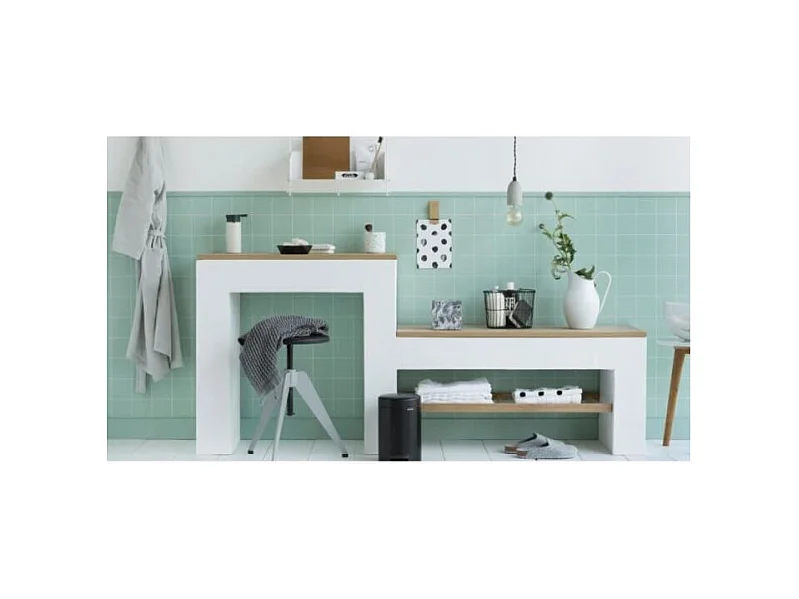 Treteimer Brabantia Newicon 3L Matt Schwarz Hygienisch und Umweltfreundlich