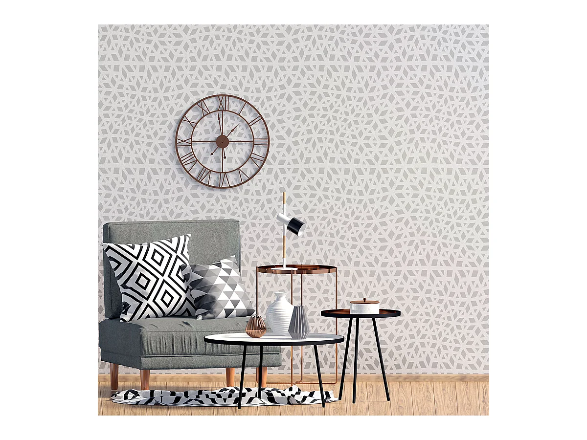 Sticker effet papier peint - BJORN - 30x30cm