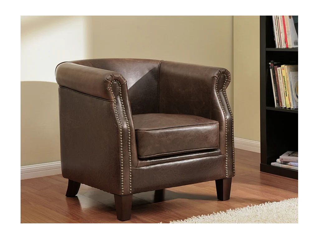 Ledersessel - Vintage Leder - ENGUERRAND