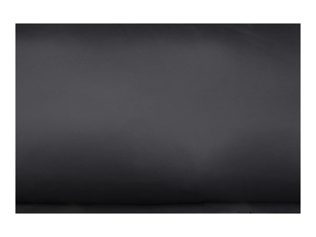 Couchgarnitur Leder 3+2 - Büffelleder - Schwarz - MIMAS