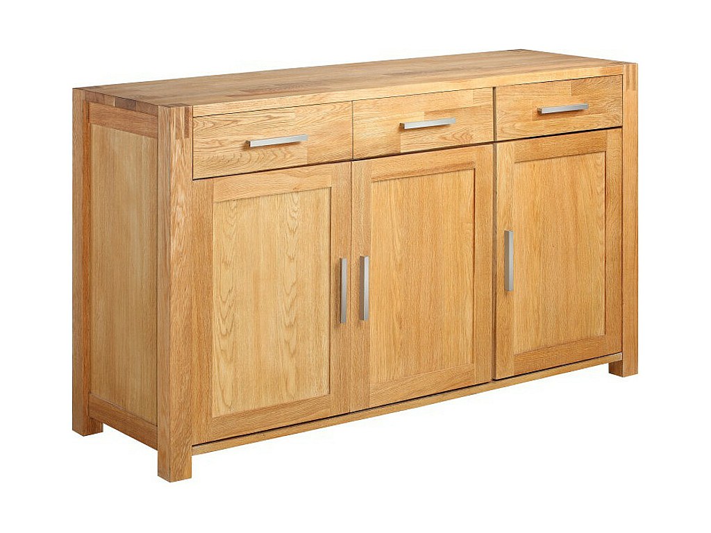 Sideboard Holz Brocelande II - Eiche geölt günstig