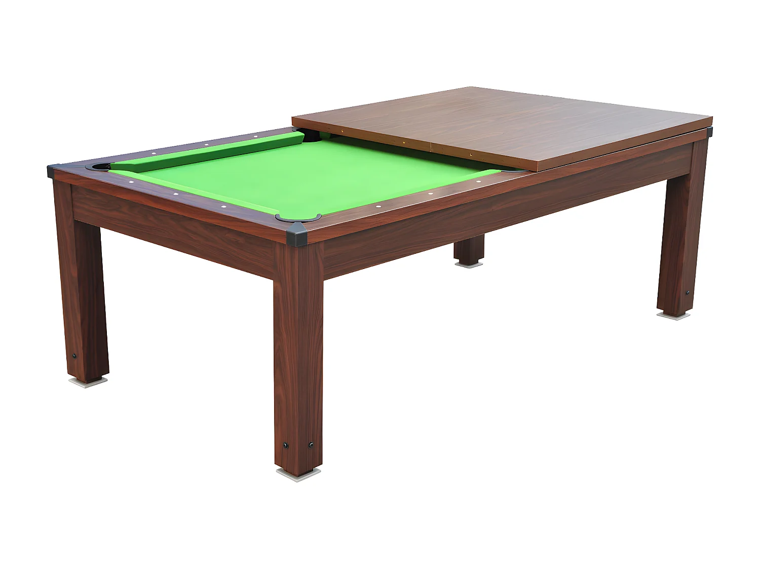 Mesa convertível - Mesa de bilhar IMPERIALE - Altura ajustável - 207*114*79 cm