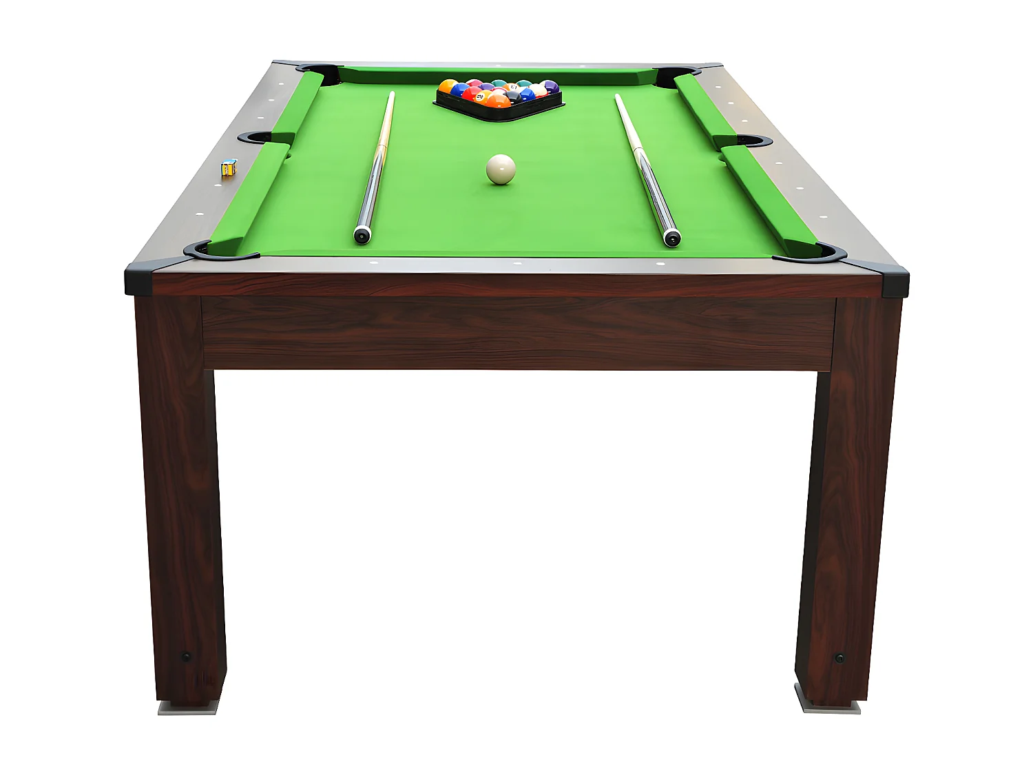 Mesa convertível - Mesa de bilhar IMPERIALE - Altura ajustável - 207*114*79 cm