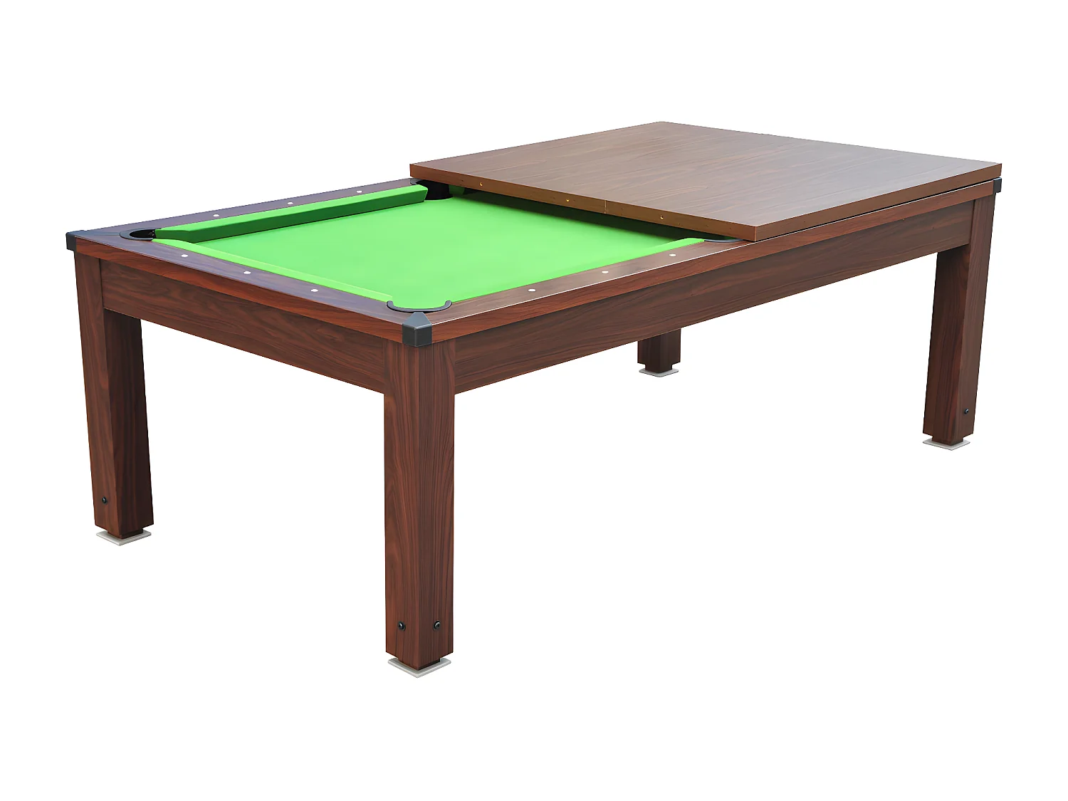 Tavolo trasformabile - Biliardo IMPERIALE - altezza regolabile - 207 x 114 x 79 cm