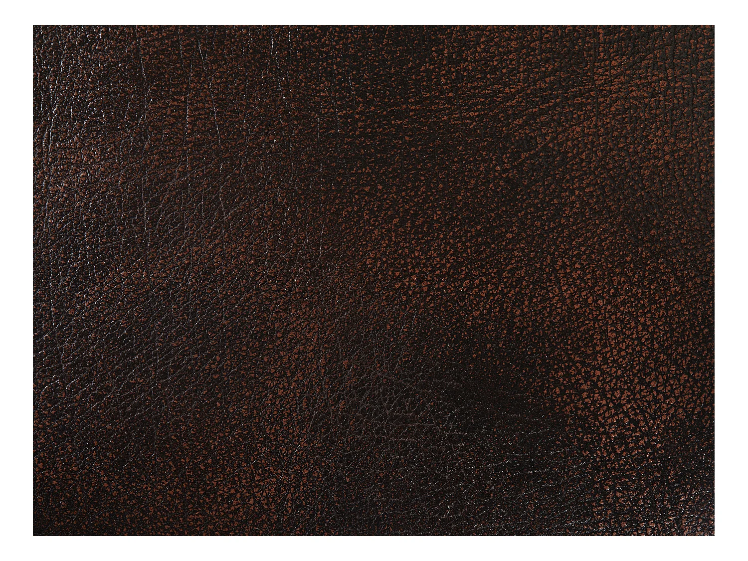 Chesterfield Ledersofa 3-Sitzer - 100% Büffelleder - Braun - BRENTON