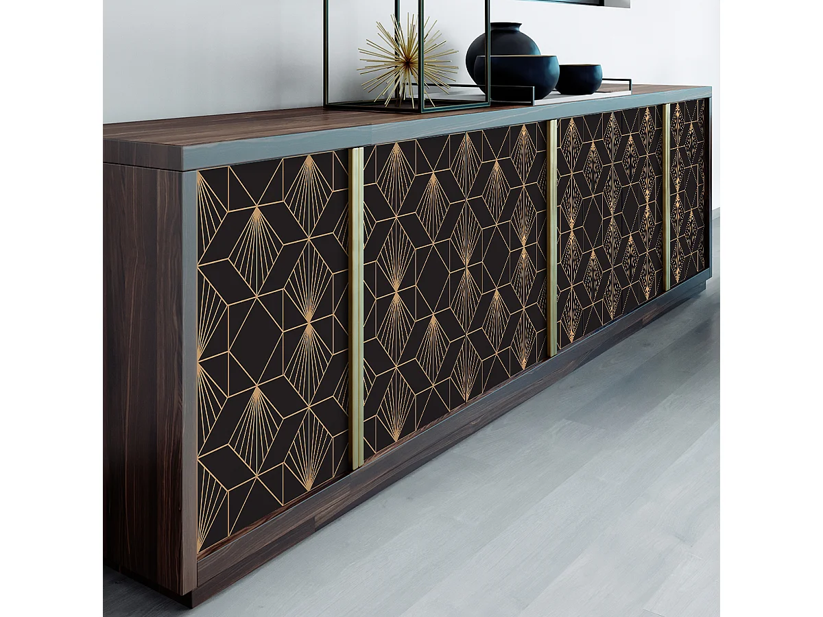 Sticker scandinave pour meuble lisarak 60 x 90 cm