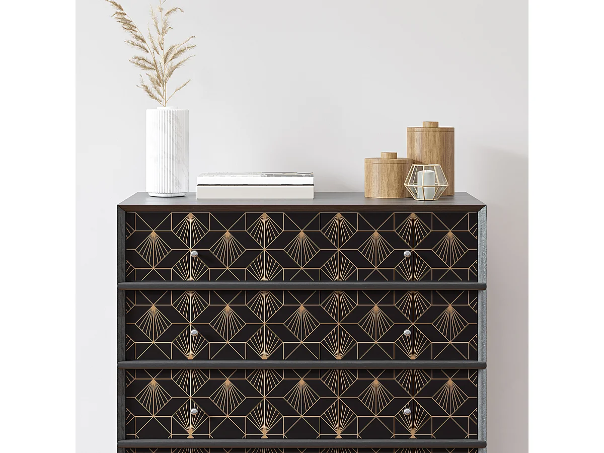 Sticker scandinave pour meuble lisarak 60 x 90 cm