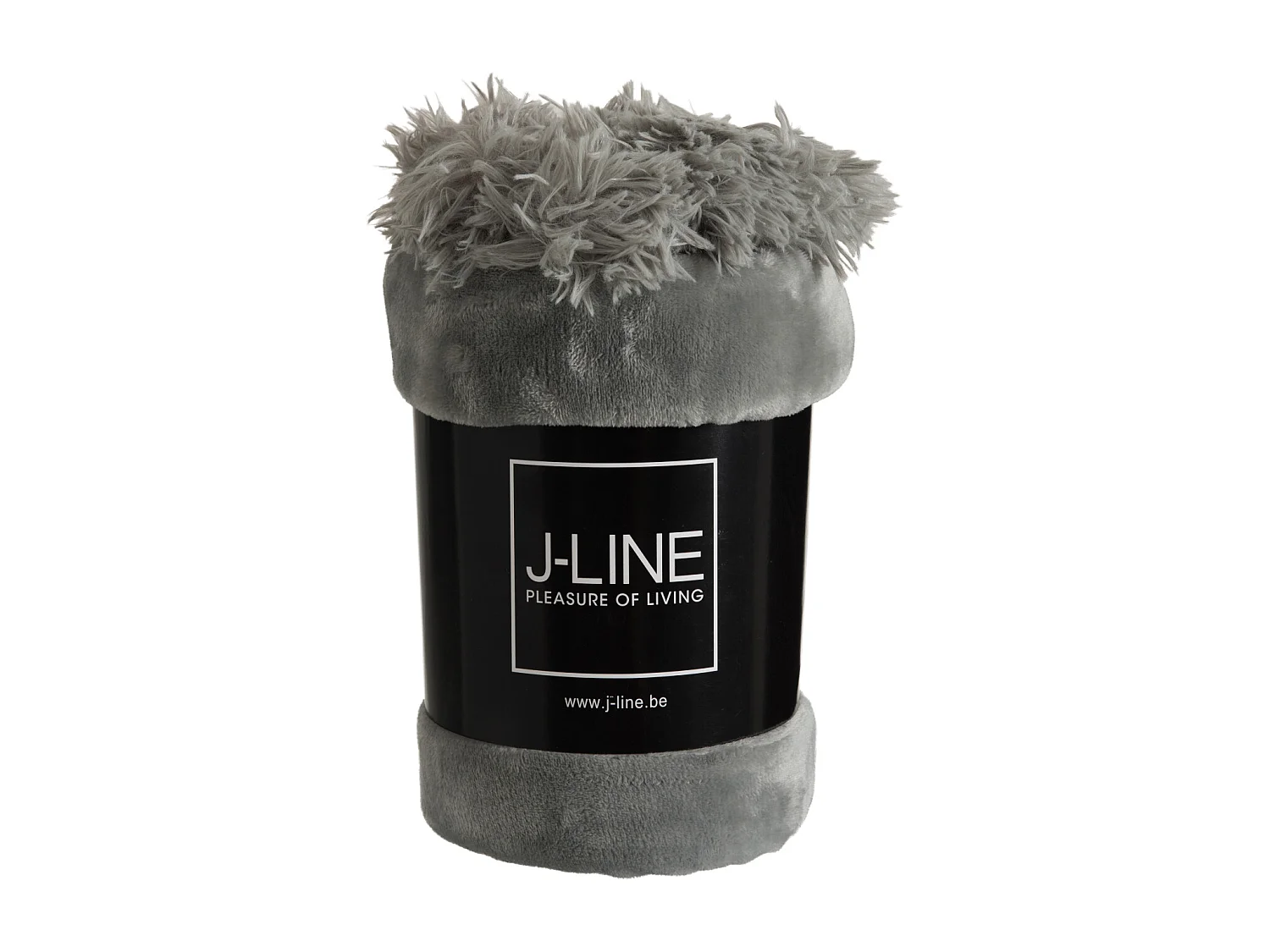 Plaid à Pompons "Blanket" 130x170cm Gris