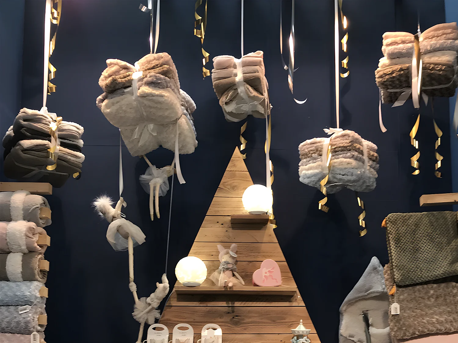 Plaid tout doux gris 75 cm x 100 cm