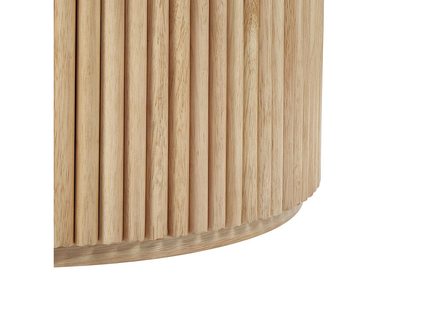 Tavolino da caffè legno chiaro ⌀ 70 cm KIRKWOOD