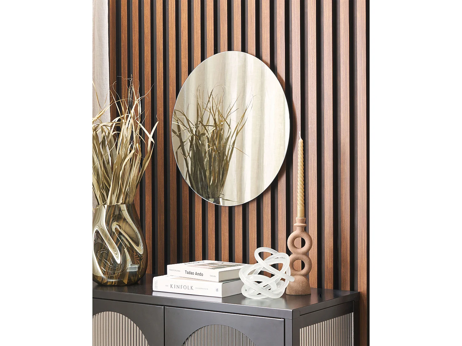 Espelho AGEN 50 cm 50 cm Prateado