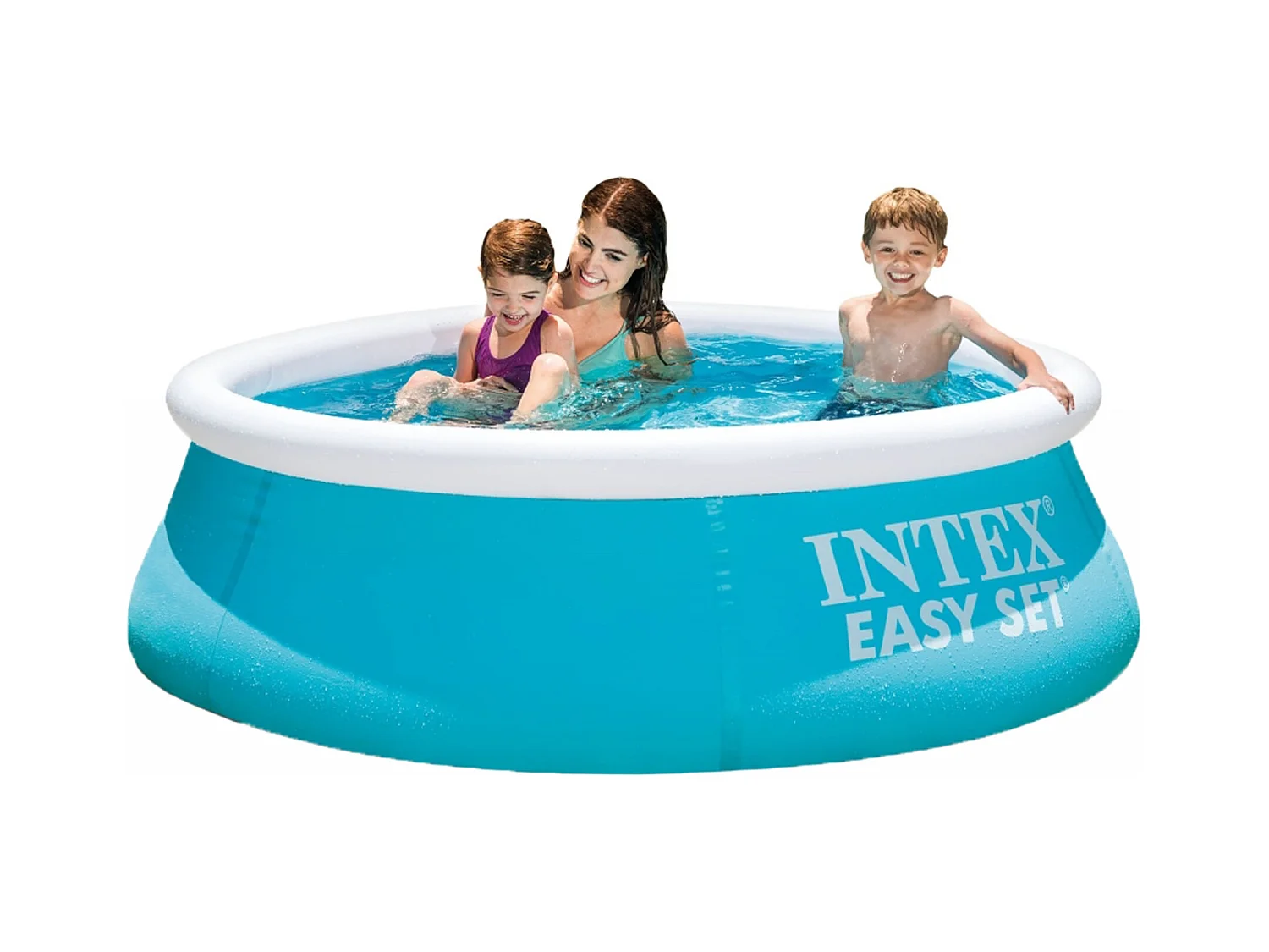 Intex piscina familiar para niños hinchable autoportante redonda jardín Intex