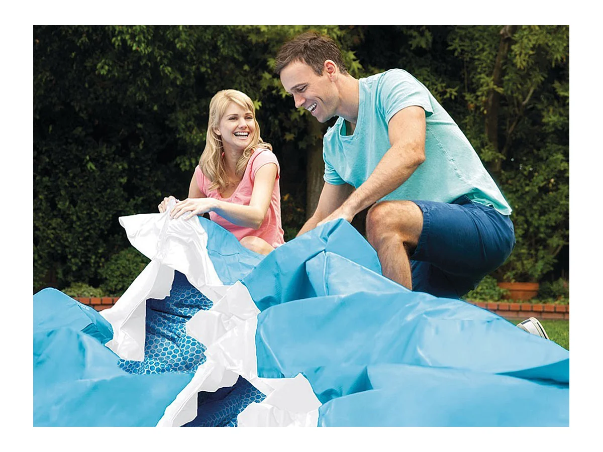 Intex piscina familiar para niños hinchable autoportante redonda jardín Intex